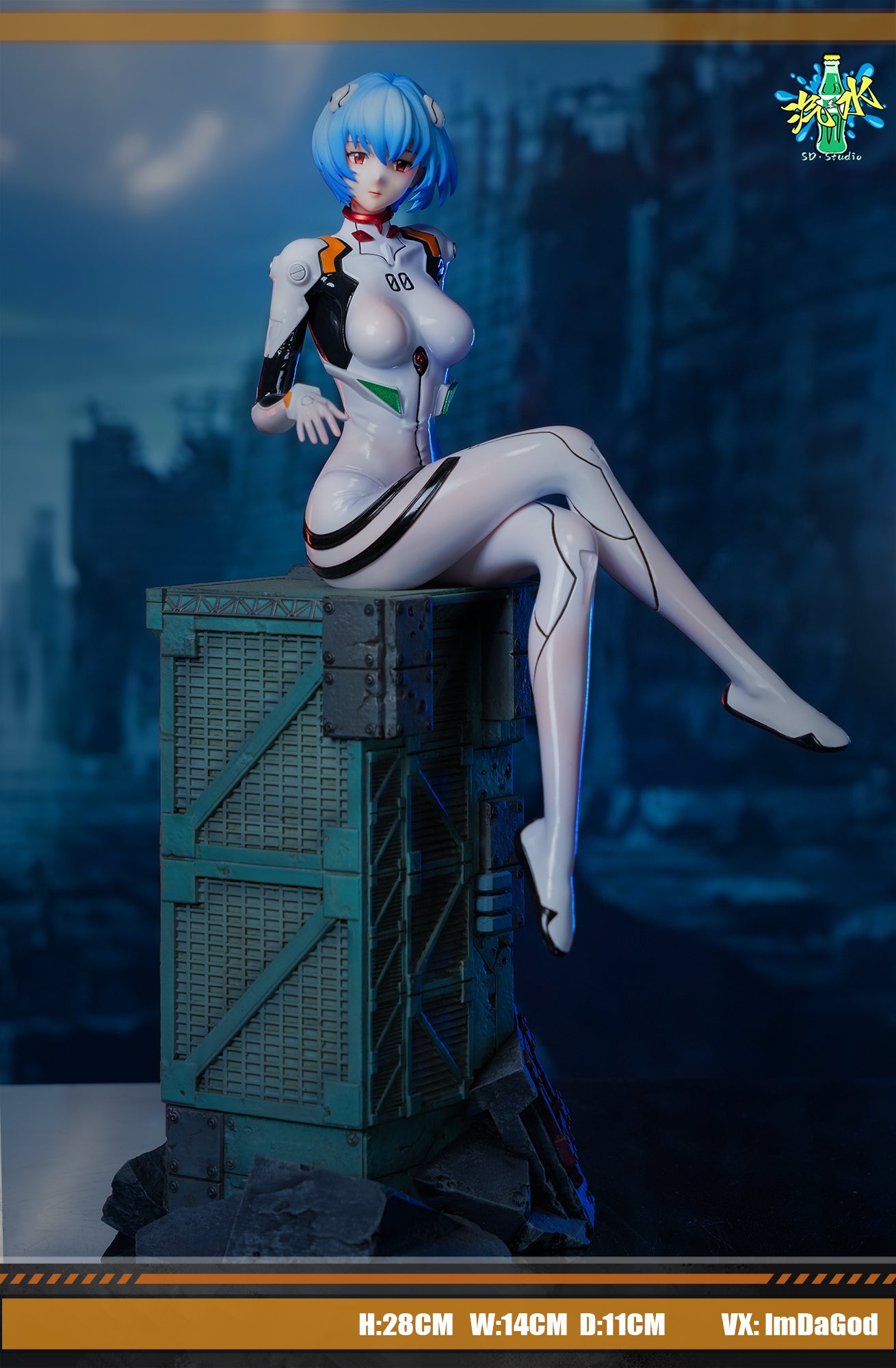 SD Studio - Soryu Asuka Langley & Ayanami Rei [2 Variants]