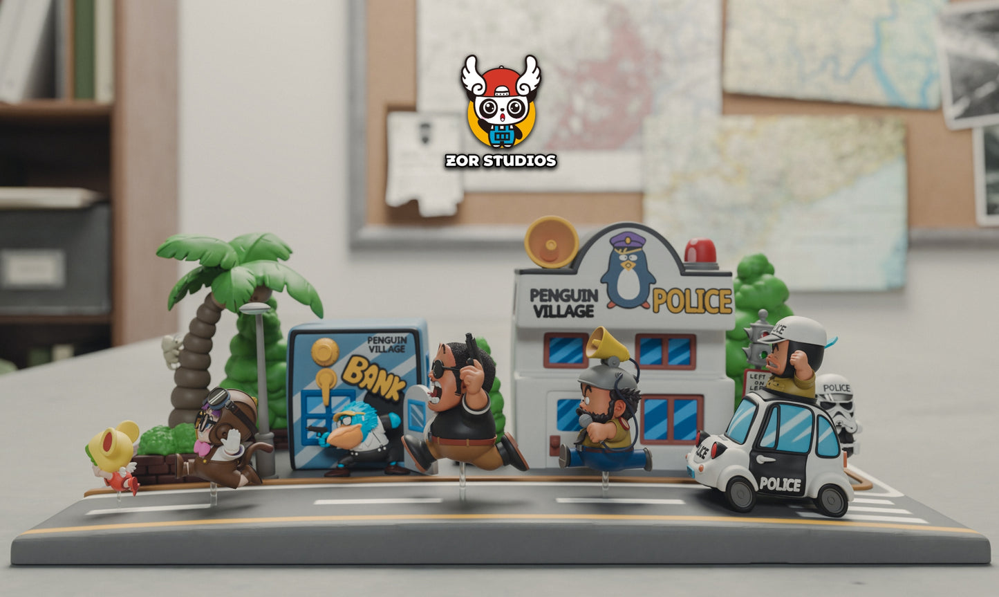 ZOR Studio - Bank & Police Station [7 Variants]