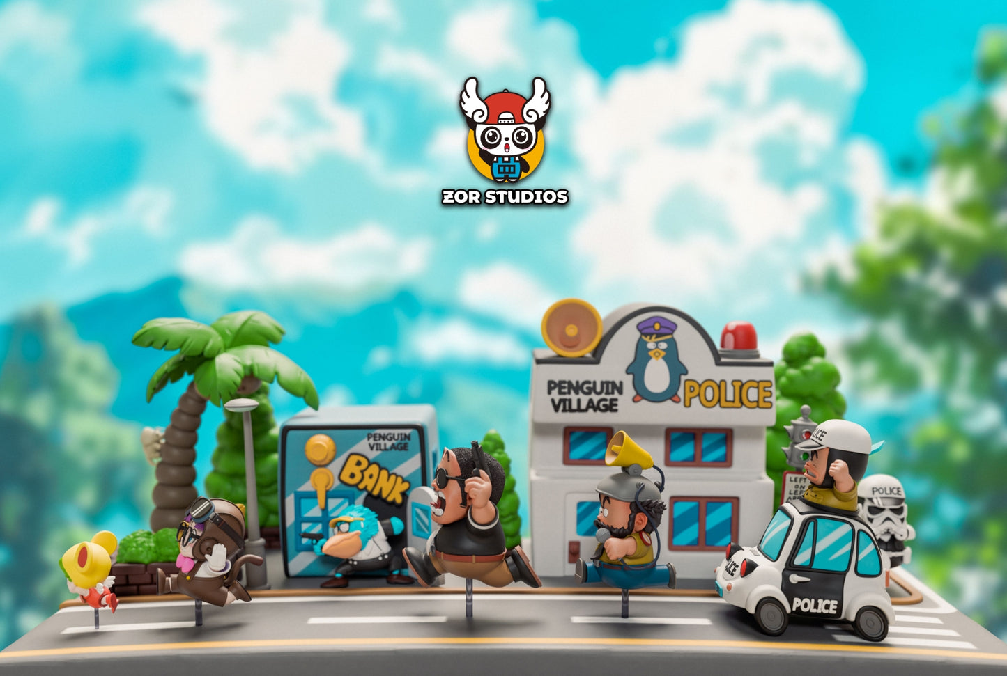 ZOR Studio - Bank & Police Station [7 Variants]