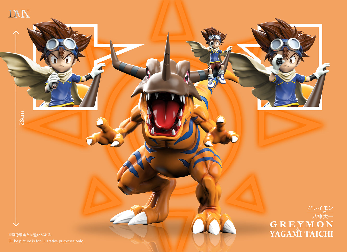 DMX Studio - Greymon & Yagami Taichi [2 Variants]