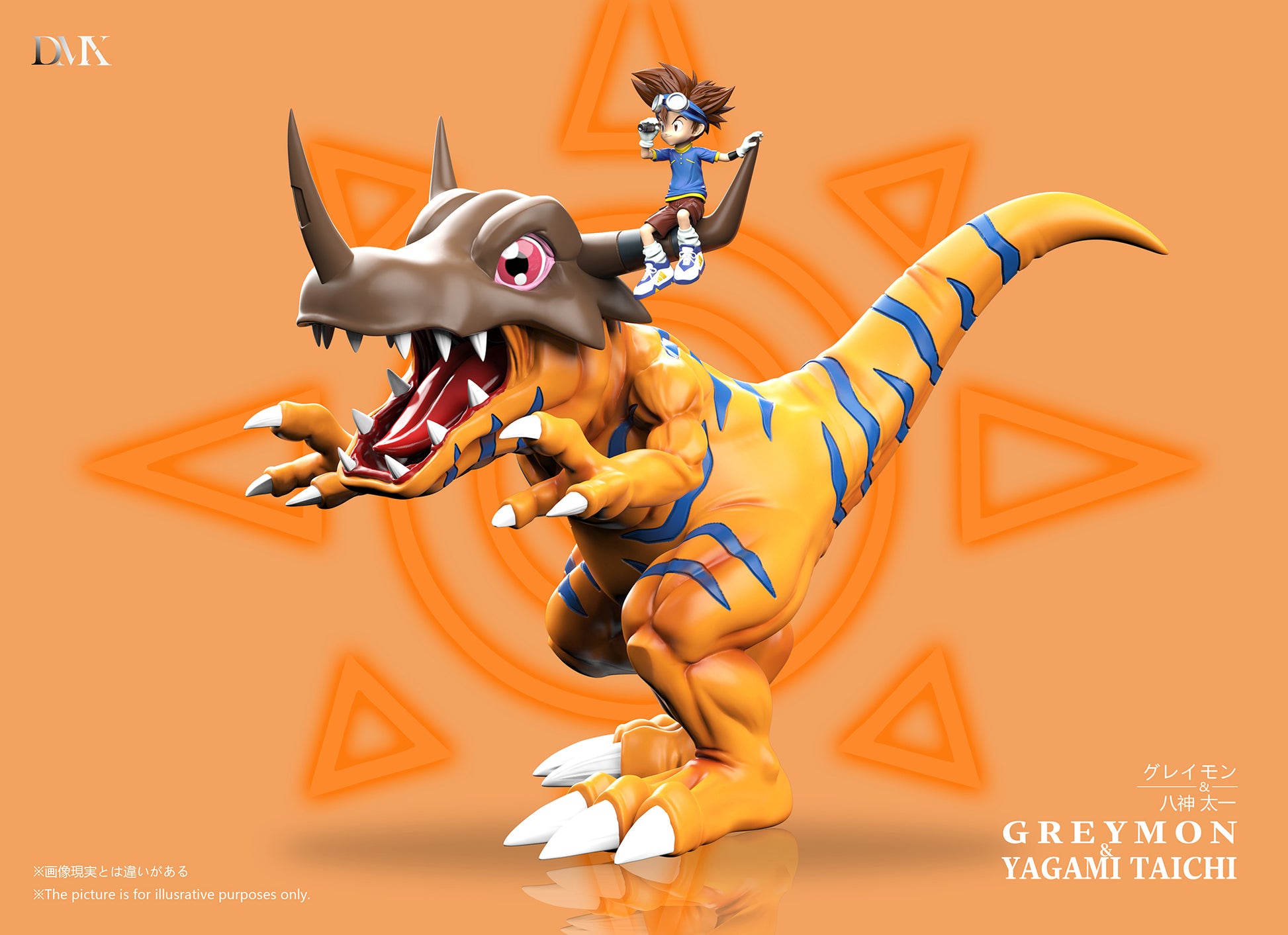 DMX Studio - Greymon & Yagami Taichi [2 Variants]