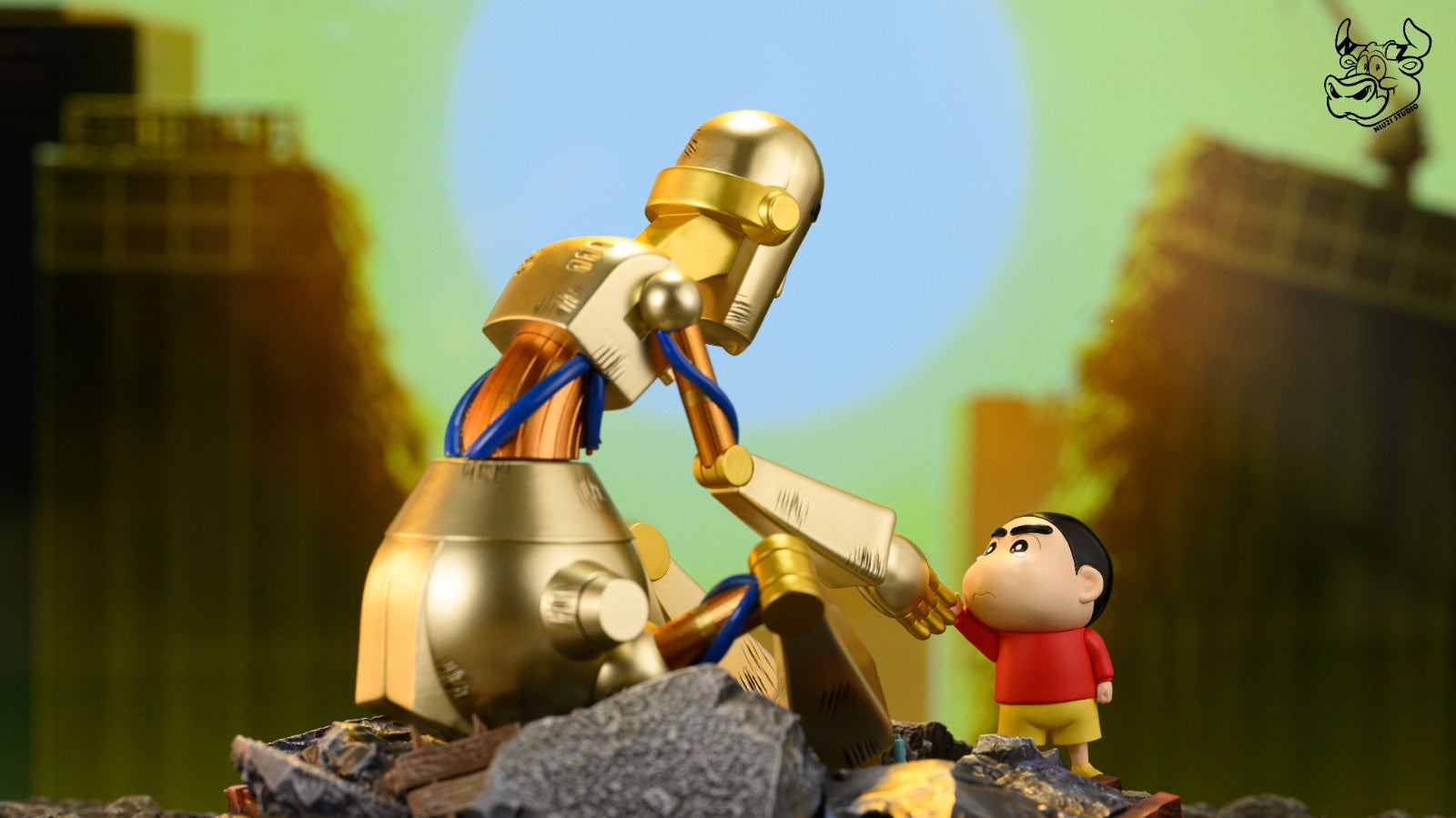 NIUZI Studio - Robo Dad and Shin-Chan