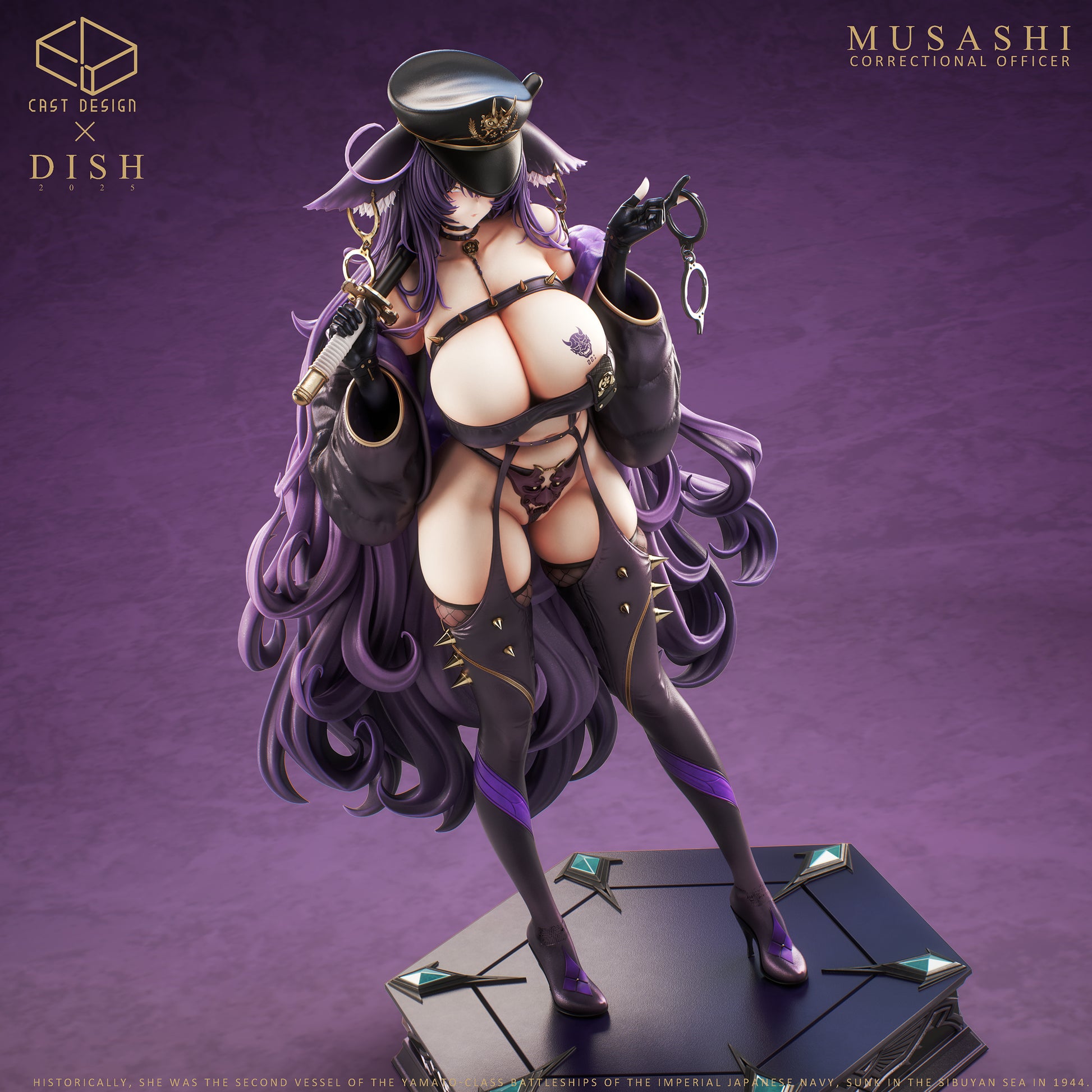 Cast Design Studio x DISH - Twin Police Sisters Musashi [2 Variants]