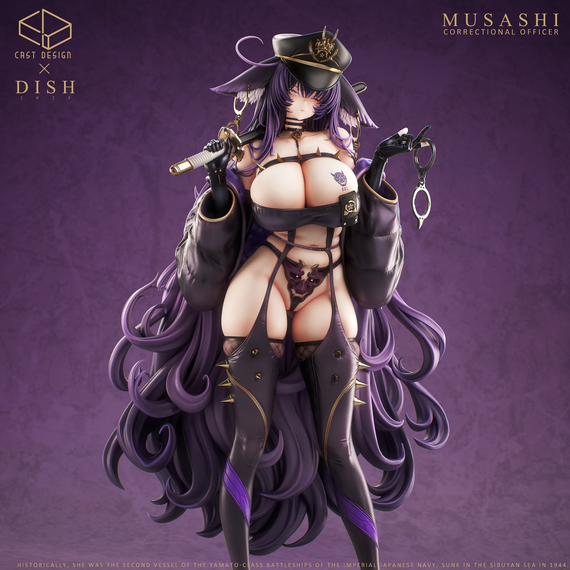 Cast Design Studio x DISH - Twin Police Sisters Musashi [2 Variants]