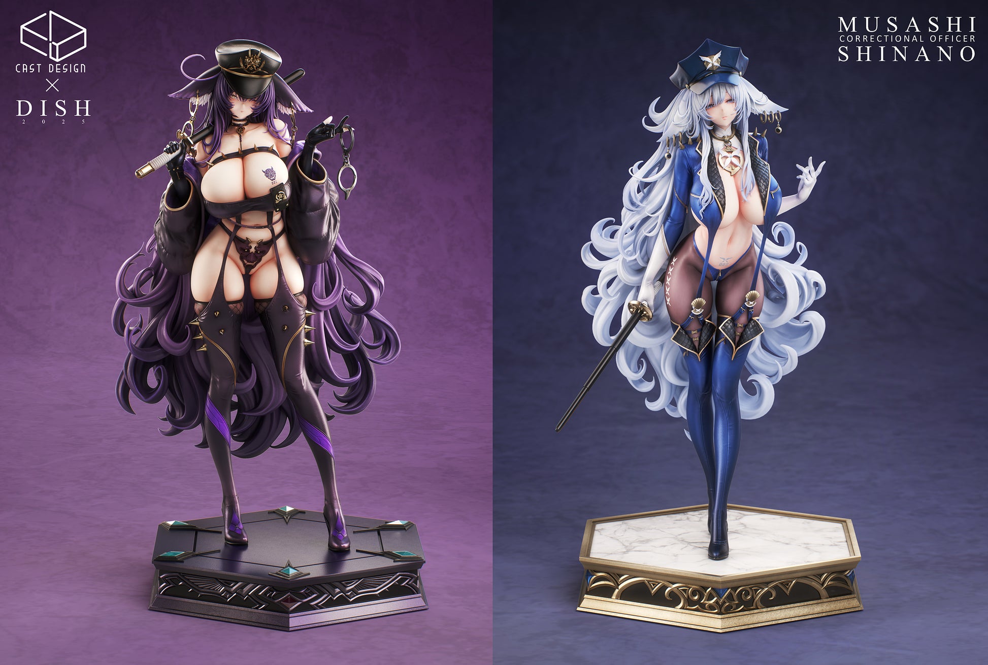 Cast Design Studio x DISH - Twin Police Sisters Shinano [2 Variants]