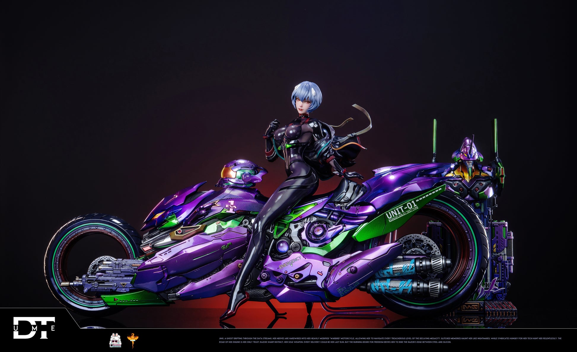 DT Studio - Ayanami Rei sci-fi motorcycle [2 Variants]
