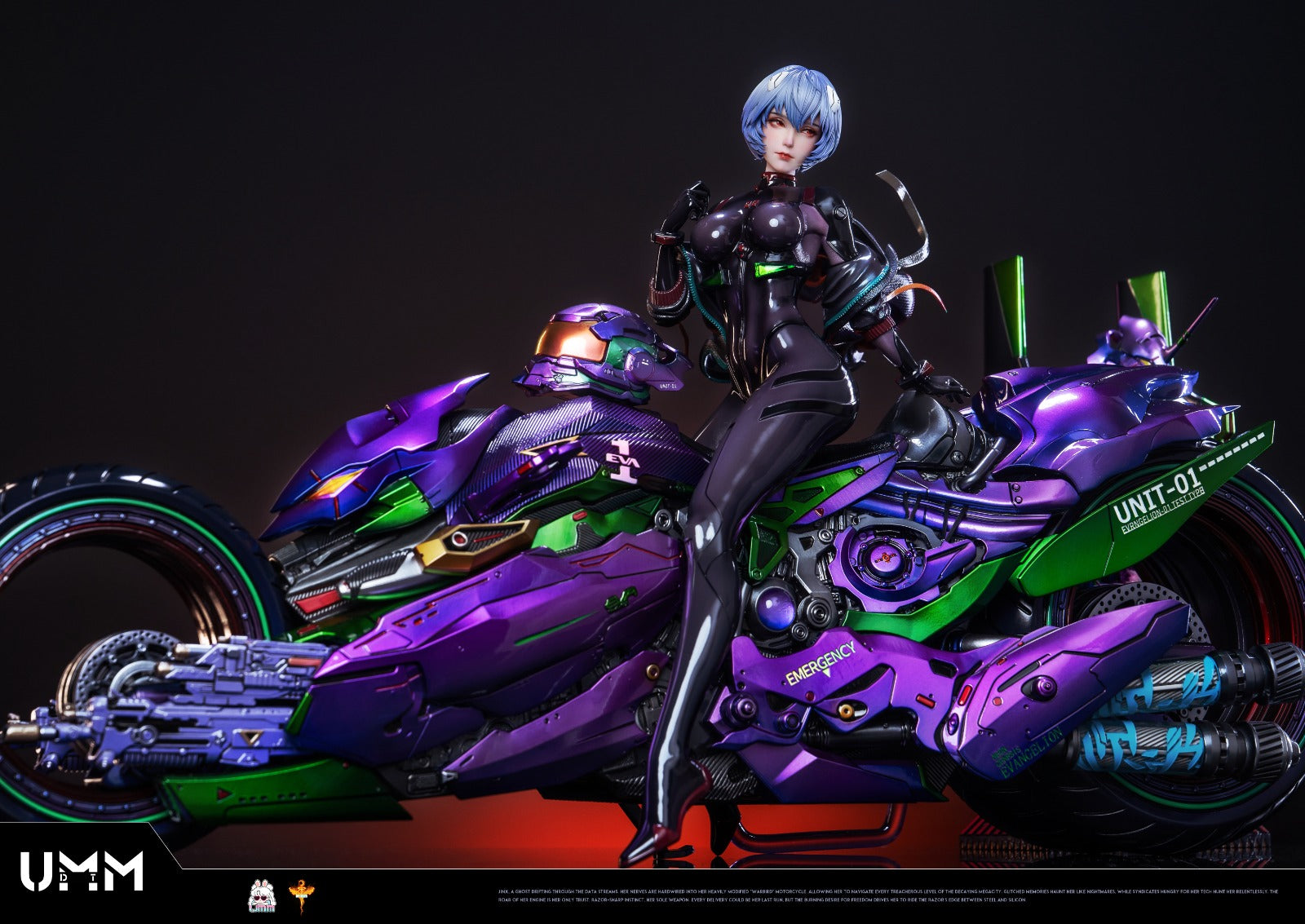 DT Studio - Ayanami Rei sci-fi motorcycle [2 Variants]