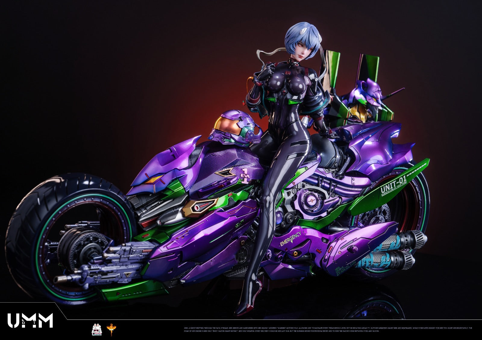 DT Studio - Ayanami Rei sci-fi motorcycle [2 Variants]