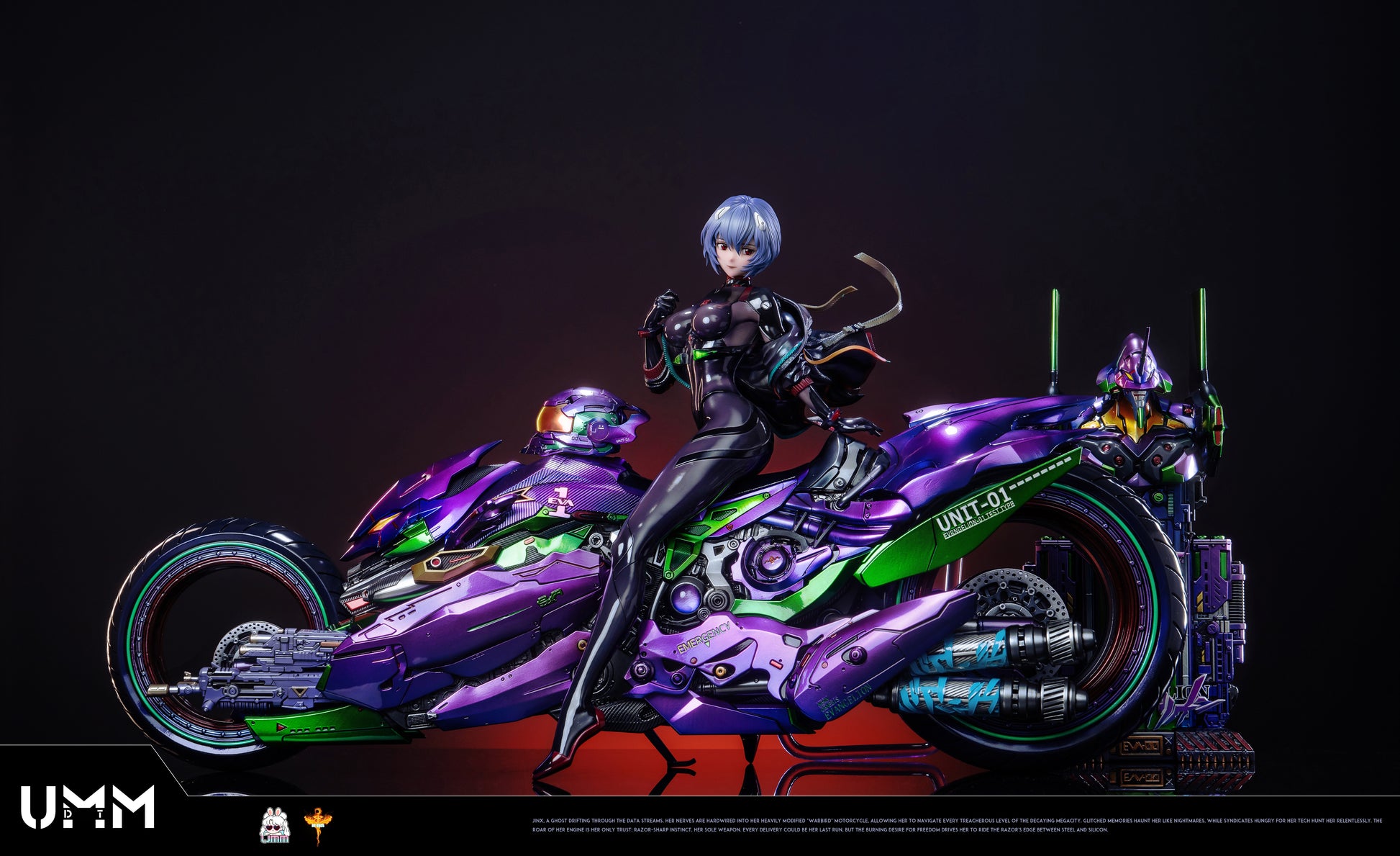 DT Studio - Ayanami Rei sci-fi motorcycle [2 Variants]