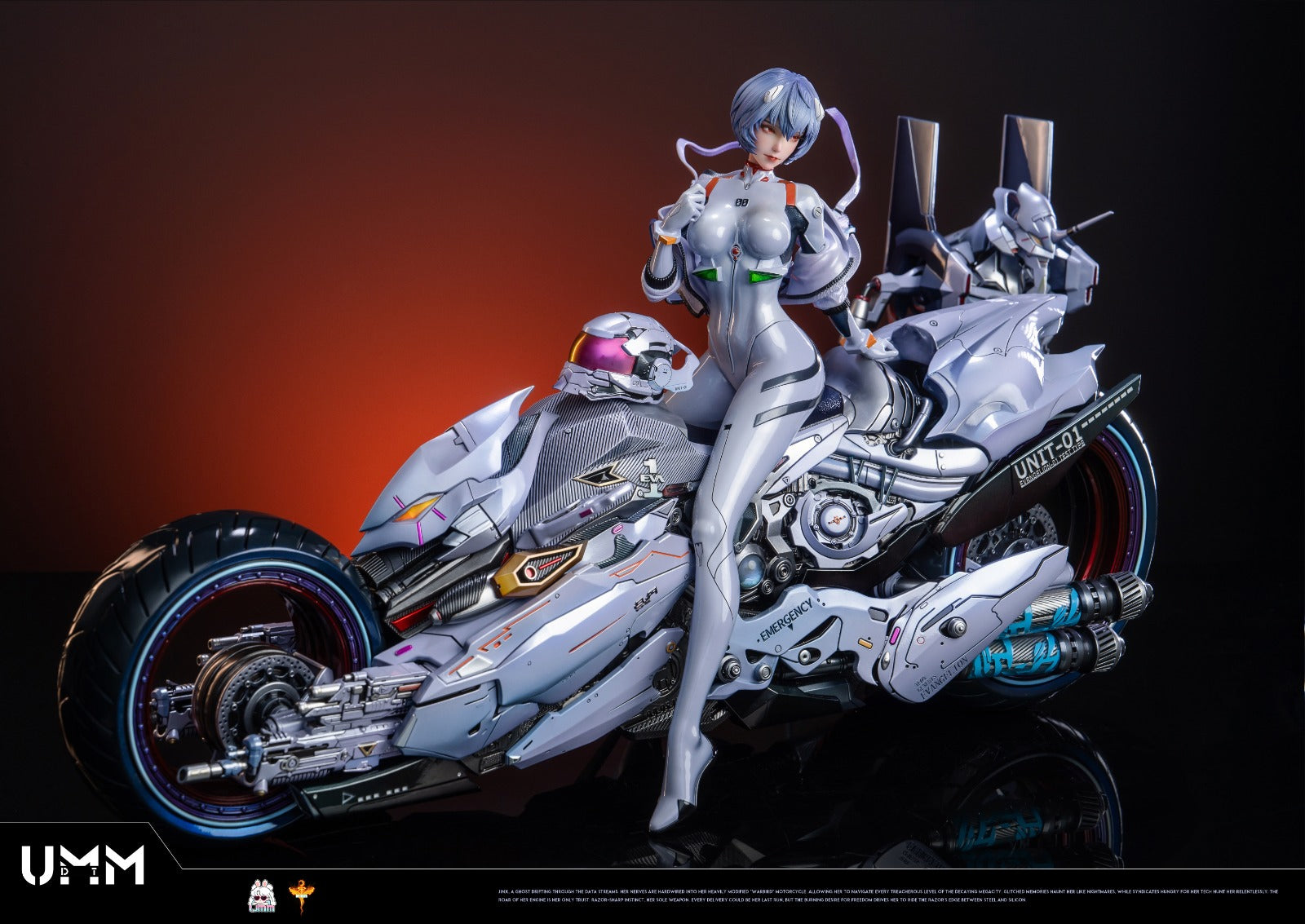DT Studio - Ayanami Rei sci-fi motorcycle [2 Variants]