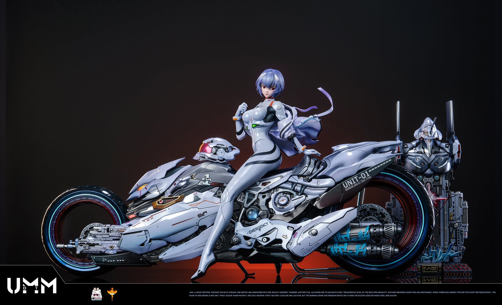 DT Studio - Ayanami Rei sci-fi motorcycle [2 Variants]