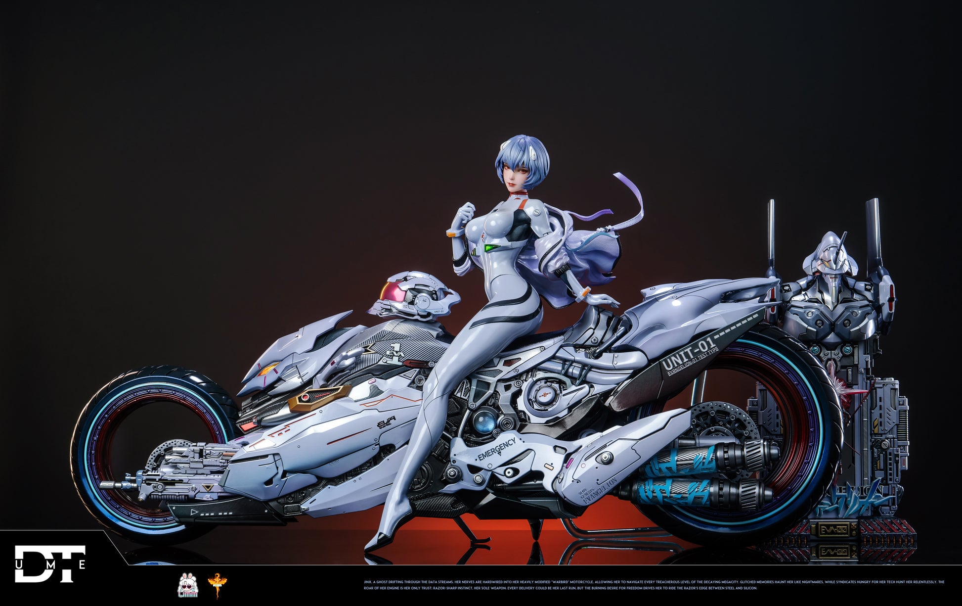 DT Studio - Ayanami Rei sci-fi motorcycle [2 Variants]