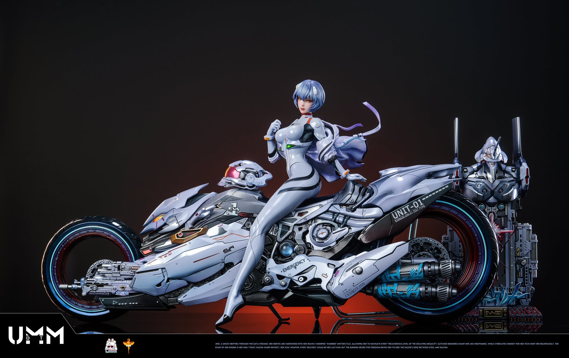 DT Studio - Ayanami Rei sci-fi motorcycle [2 Variants]