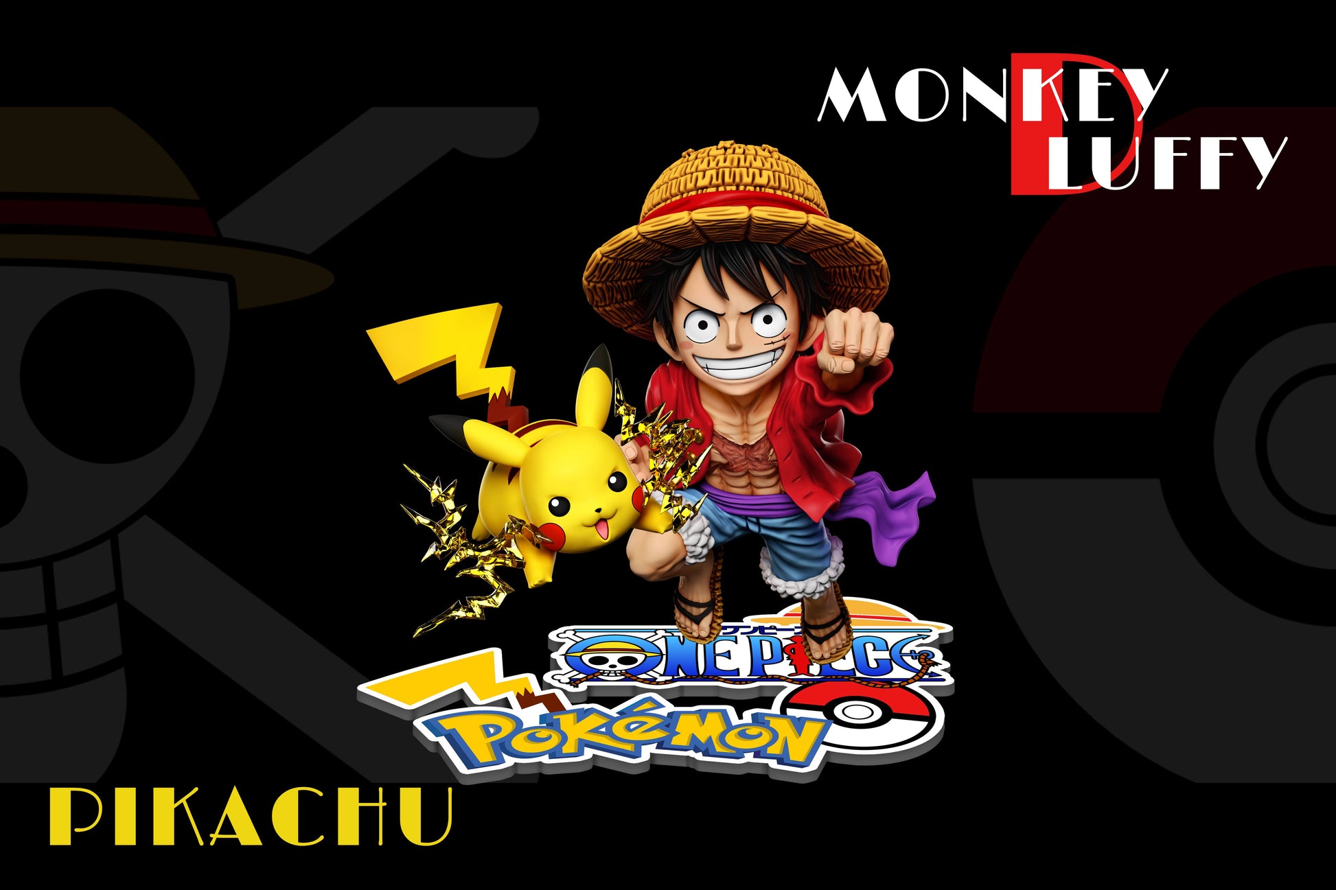 A+ Studio - Pikachu & Luffy [2 Variants]