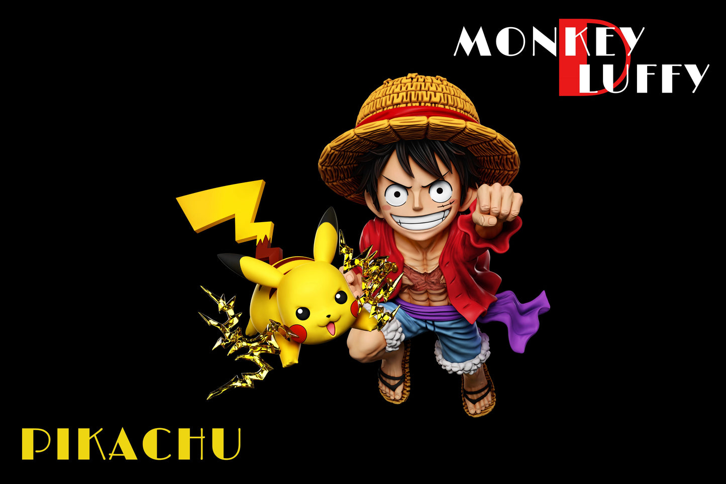 A+ Studio - Pikachu & Luffy [2 Variants]