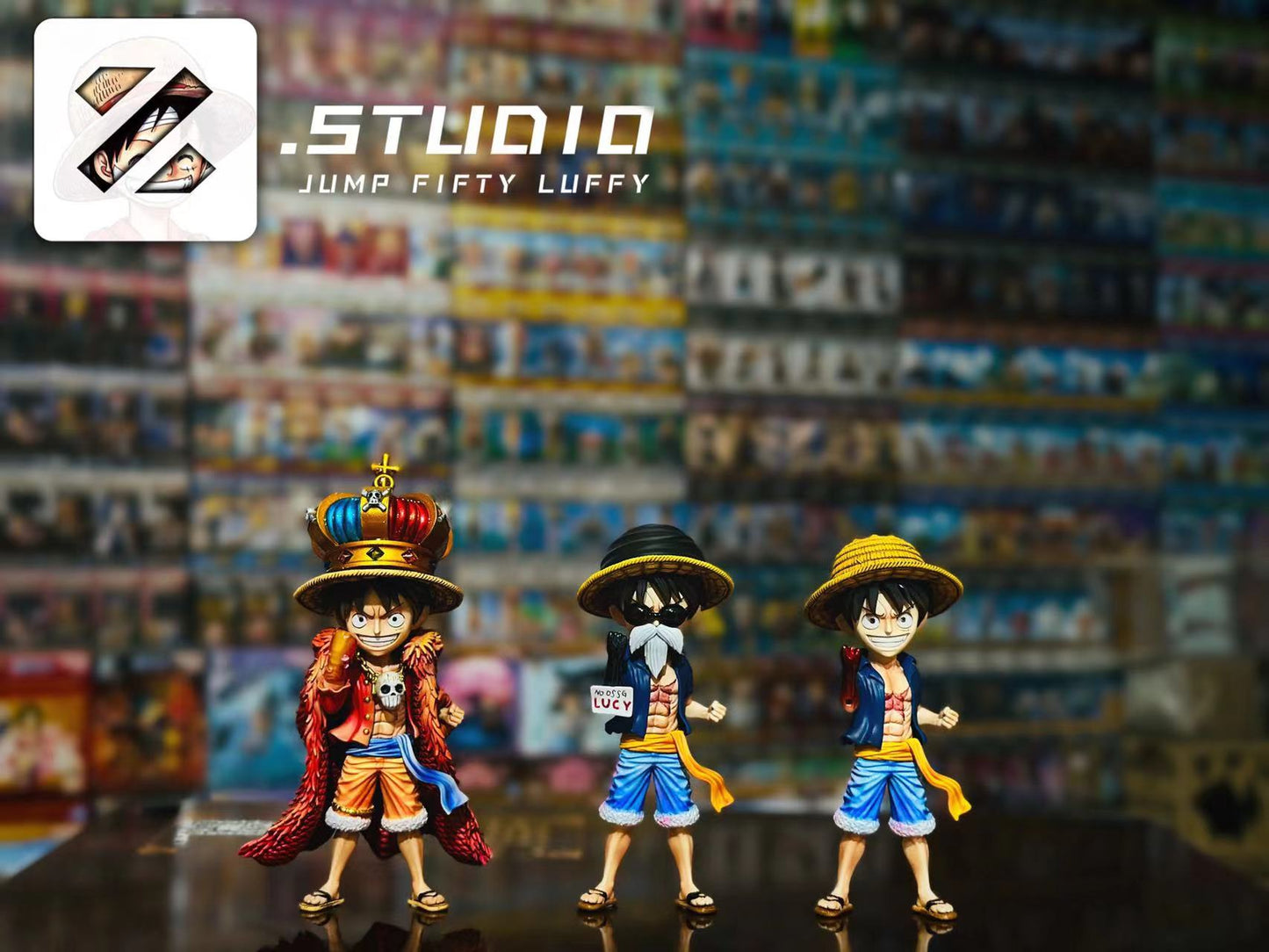 Zzz Studio - Dressrosa Luffy [3 Variants]