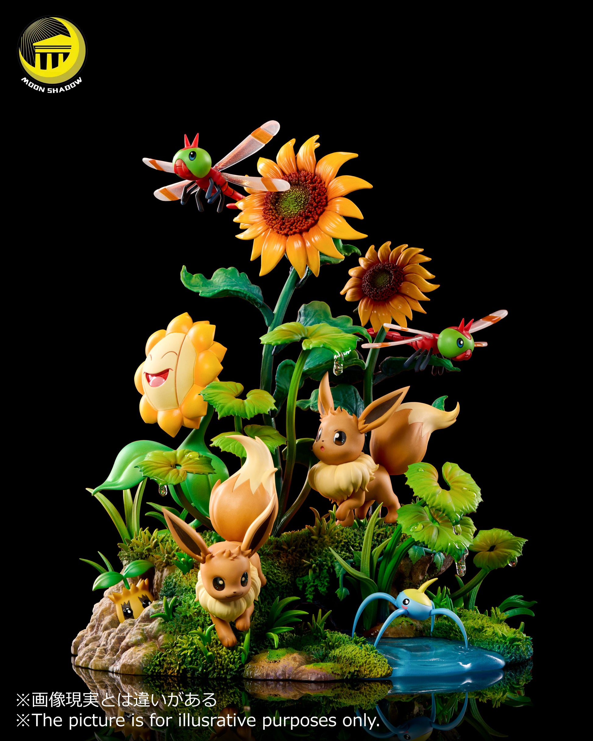 Moon Shadow Studio - Eevee & Pikachu & Yanma & Surskit & Sunkern & Sunflora [2 Variants]
