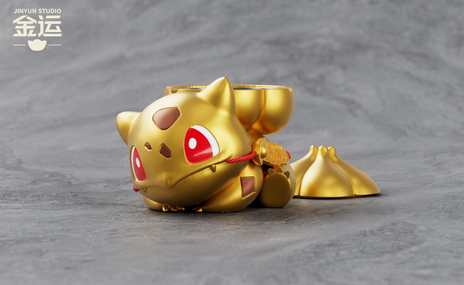 Jinyun Studio - Oversized Bulbasaur Ashtray Ornament [2 Variants]