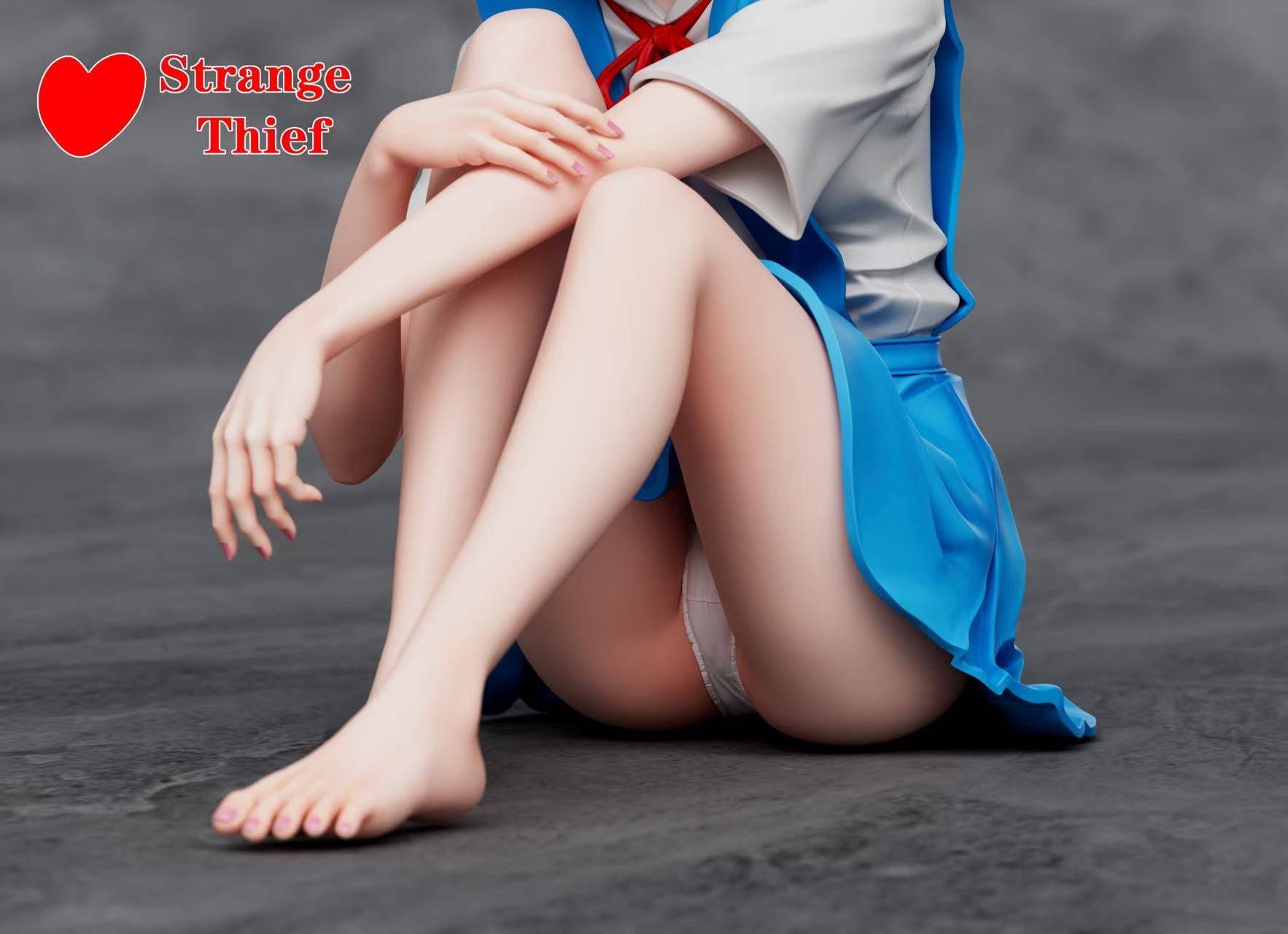 Strange Thief Studio - School Uniform Asuka / School Uniform Rei Ayanami [2 Variants]