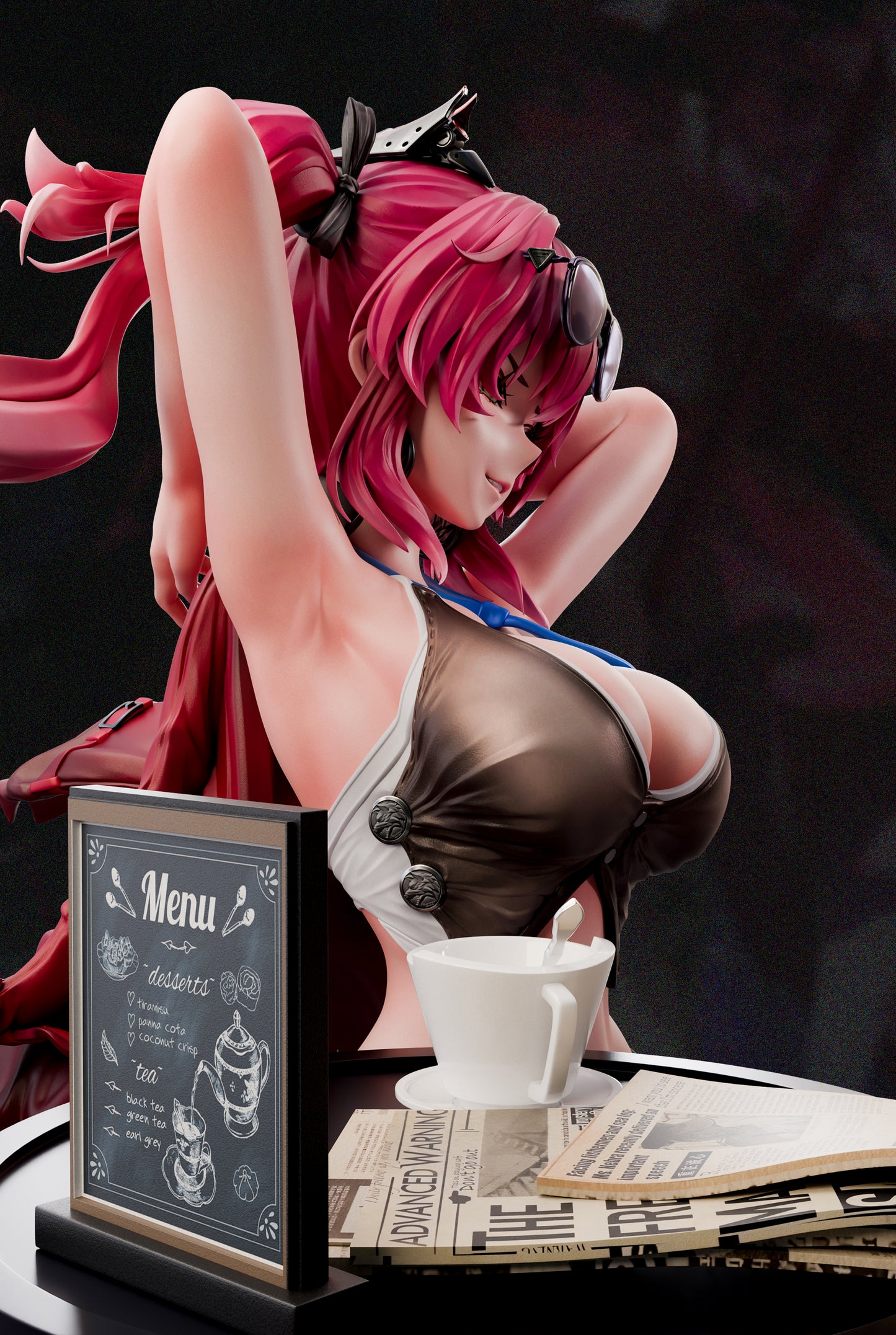 Mi Yin Studio - Flame Wolf Star in the Cafe