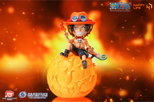 HAPPY LIFE Studio - Portgas D. Ace Voice-Controlled Night Light HL-0503 [Licensed]