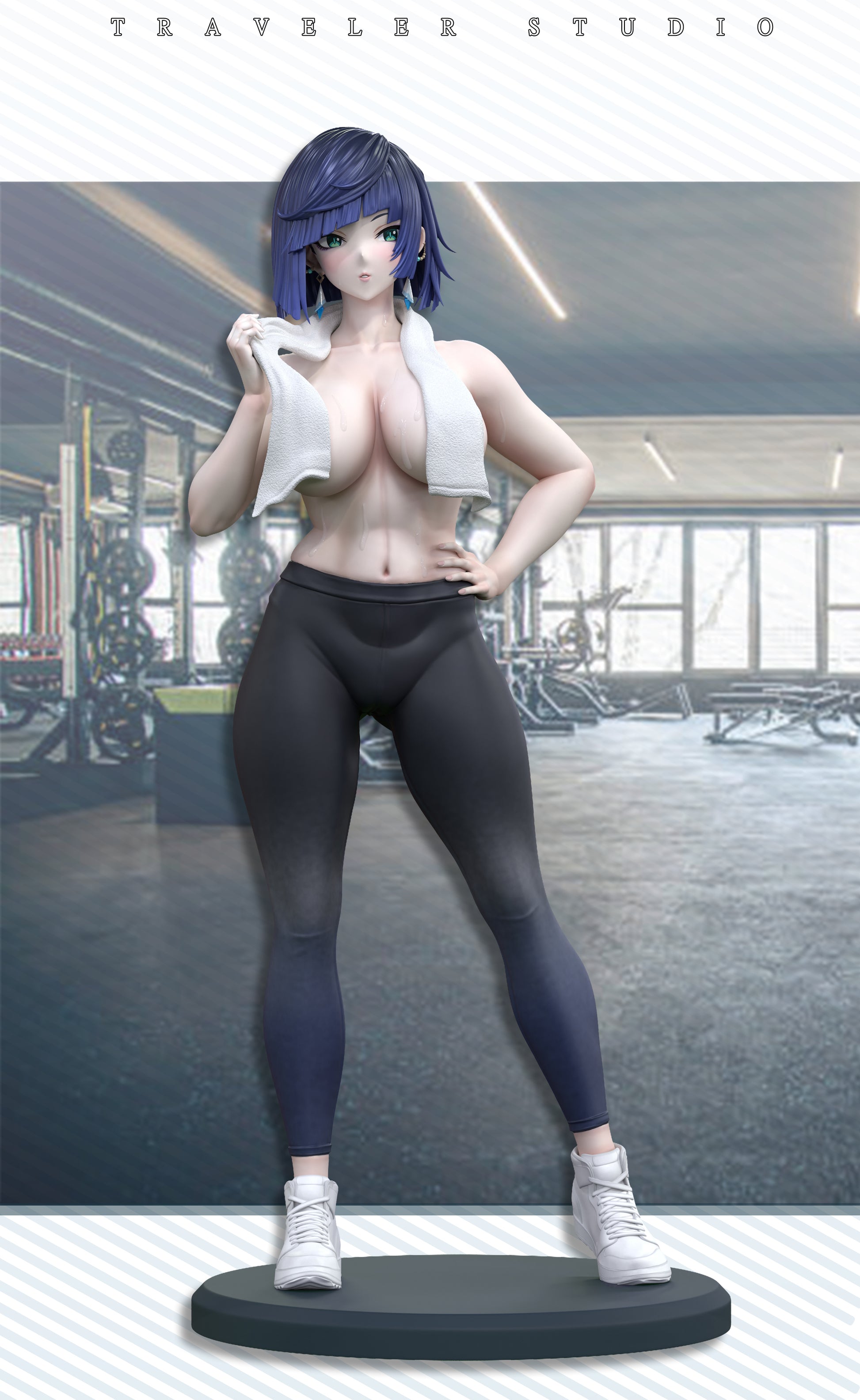 Xing Zhe Studio - Ye Lan at the Gym