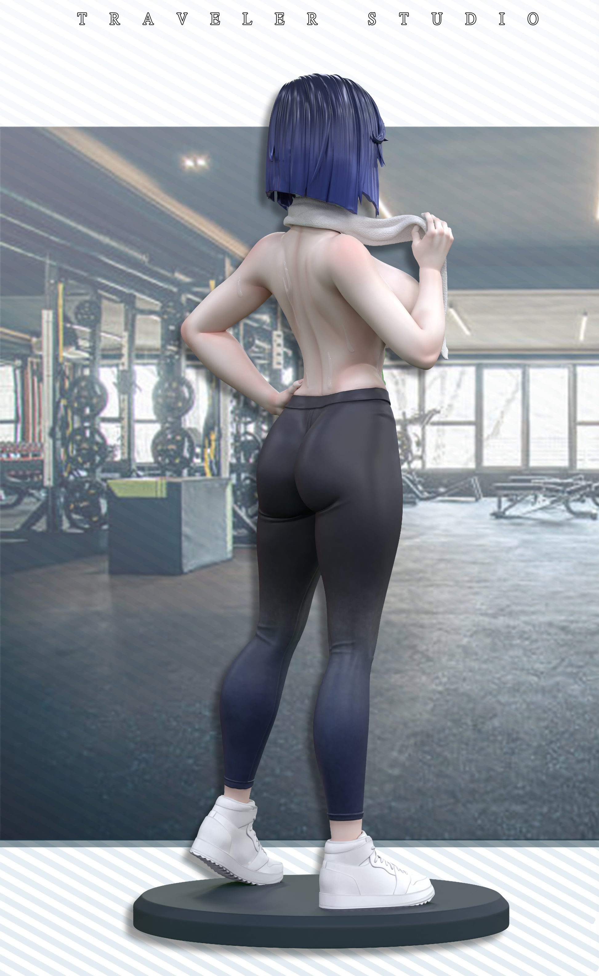 Xing Zhe Studio - Ye Lan at the Gym