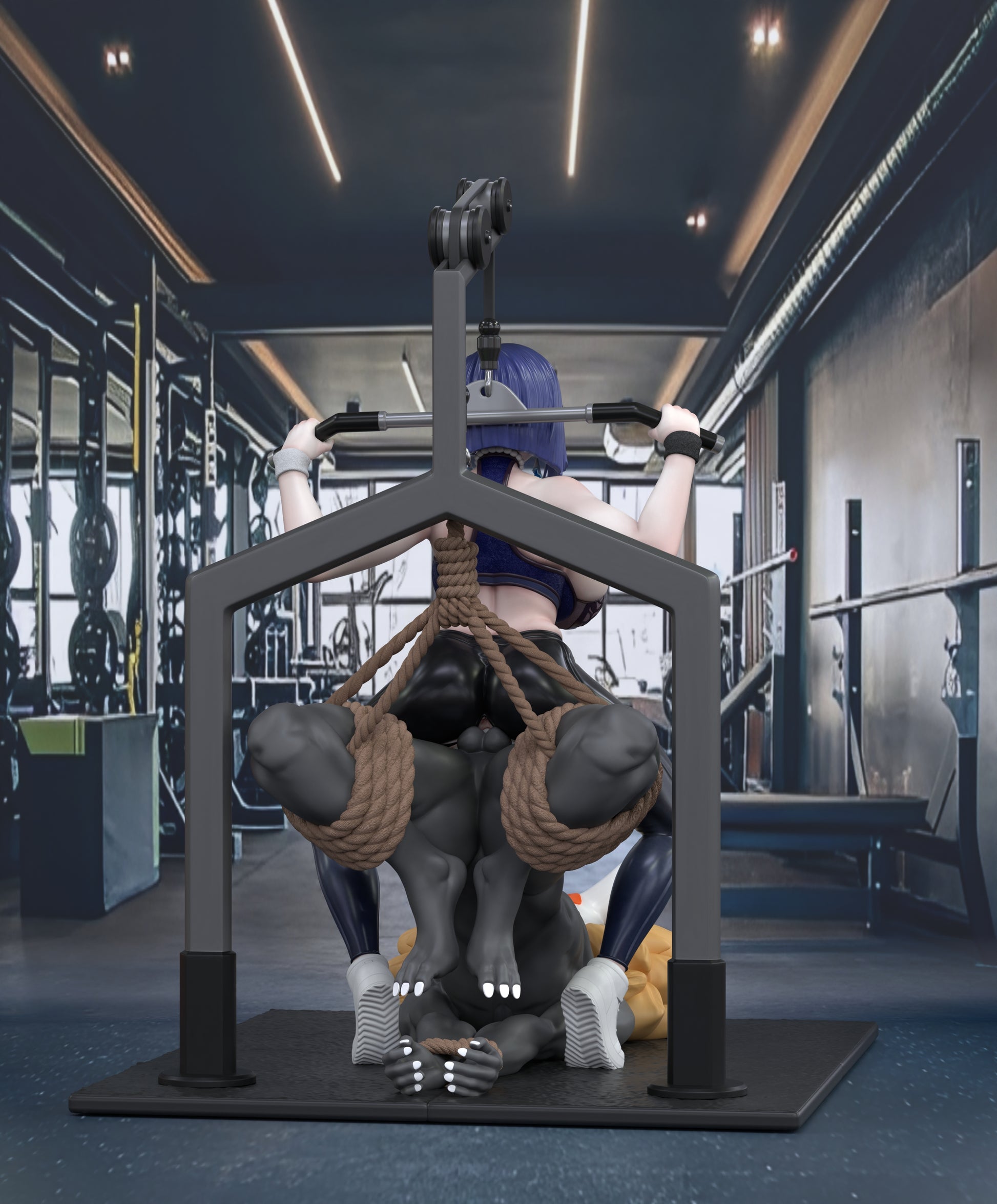 Xing Zhe Studio - Ye Lan at the Gym Adult Version