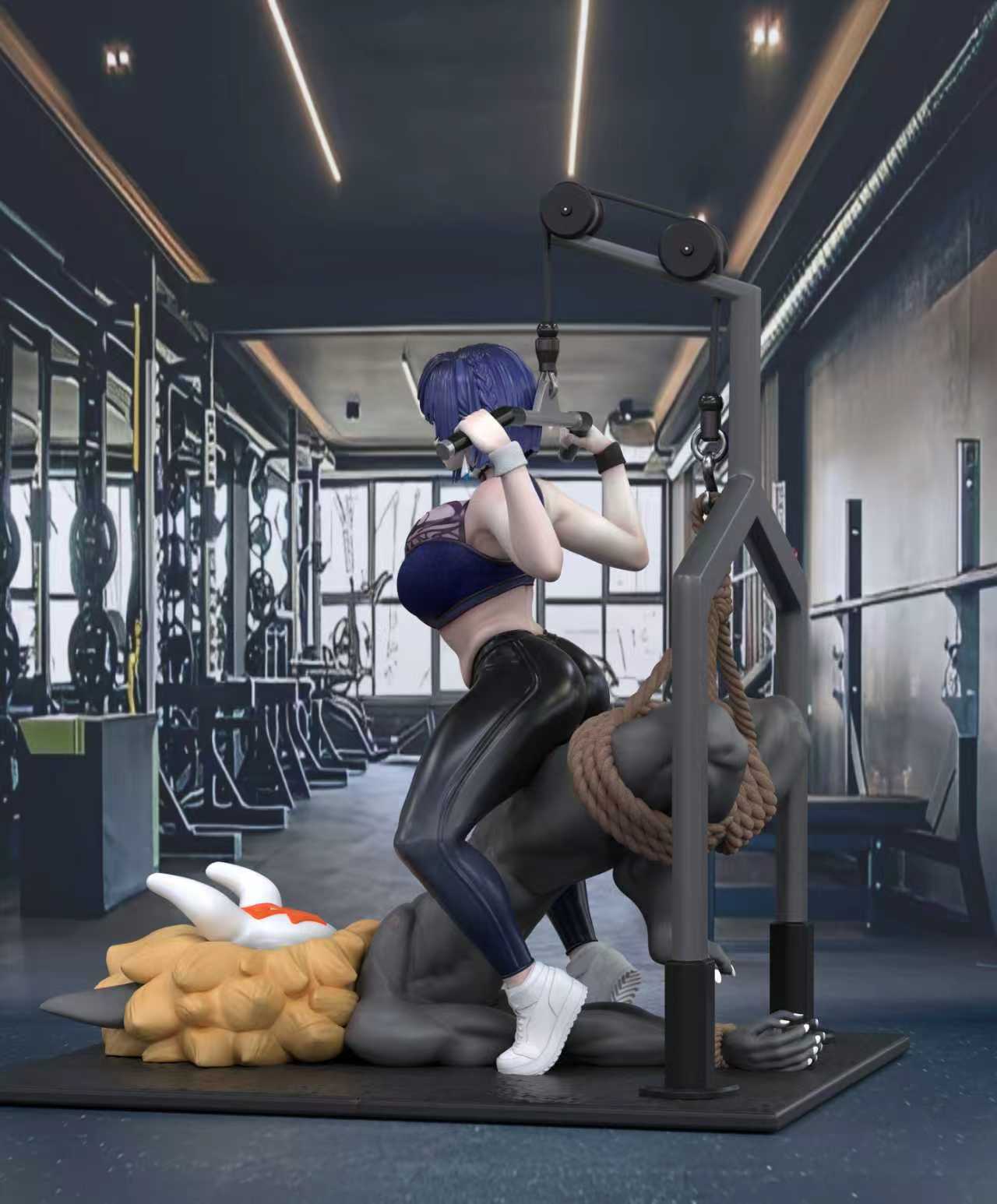 Xing Zhe Studio - Ye Lan at the Gym Adult Version