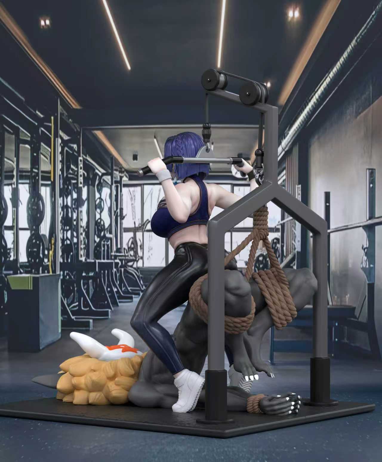 Xing Zhe Studio - Ye Lan at the Gym Adult Version