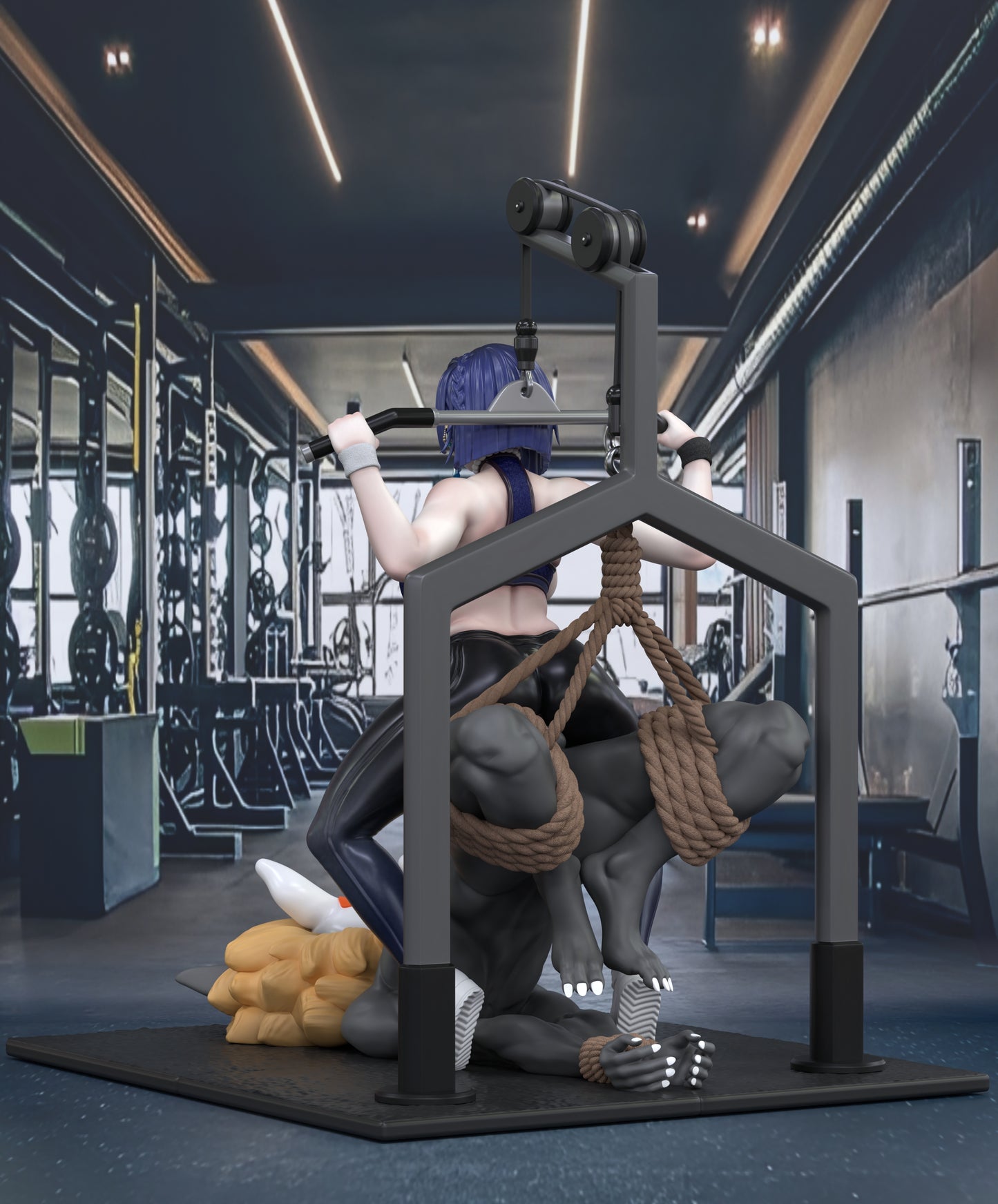 Xing Zhe Studio - Ye Lan at the Gym Adult Version