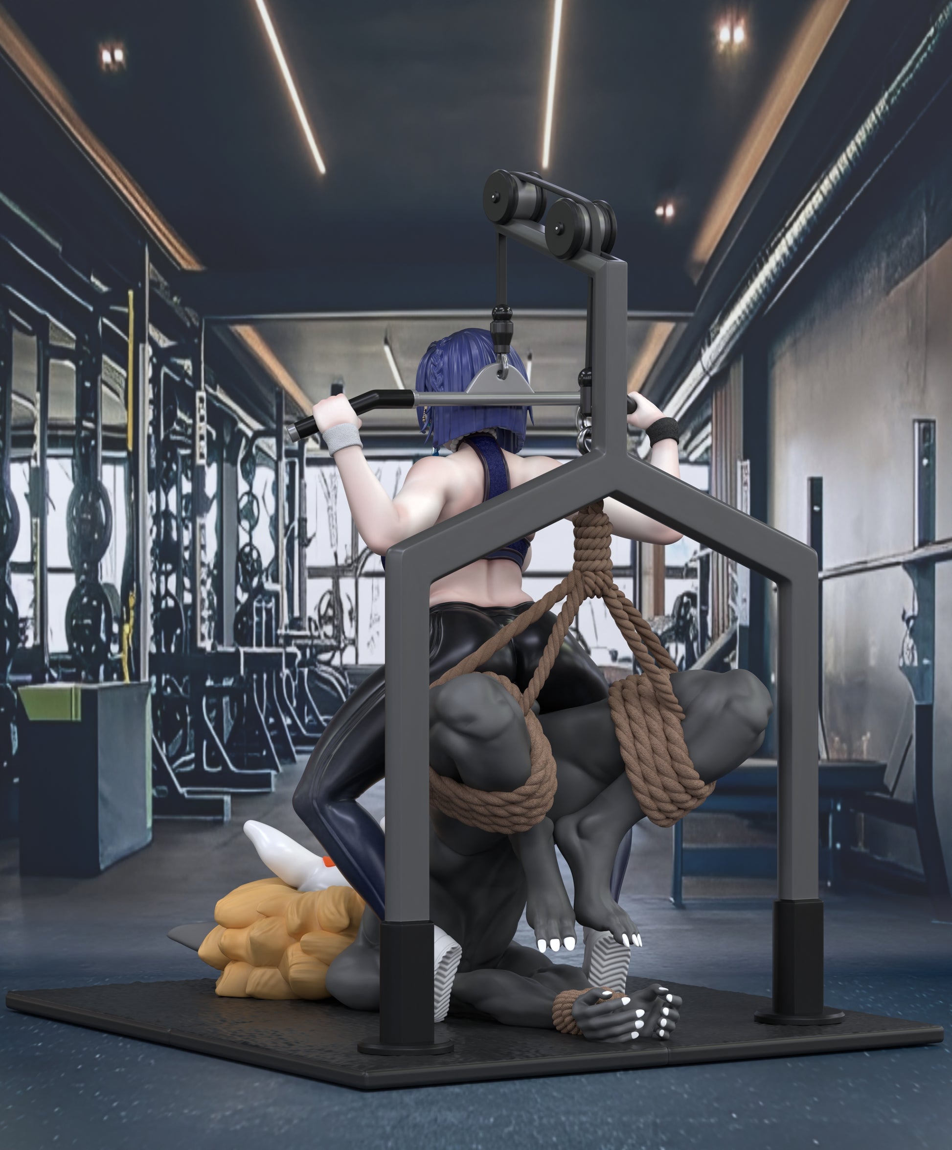 Xing Zhe Studio - Ye Lan at the Gym Adult Version
