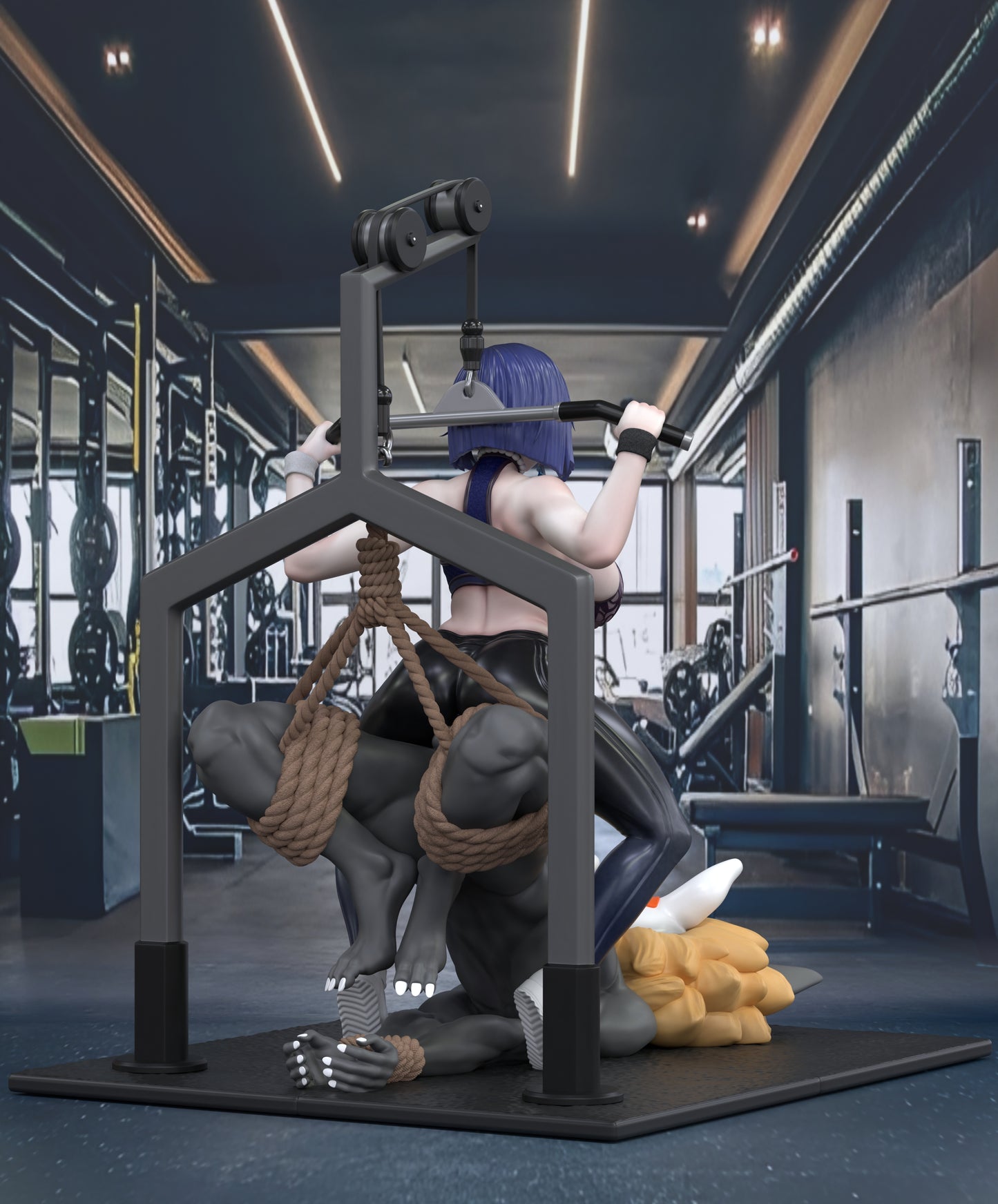 Xing Zhe Studio - Ye Lan at the Gym Adult Version