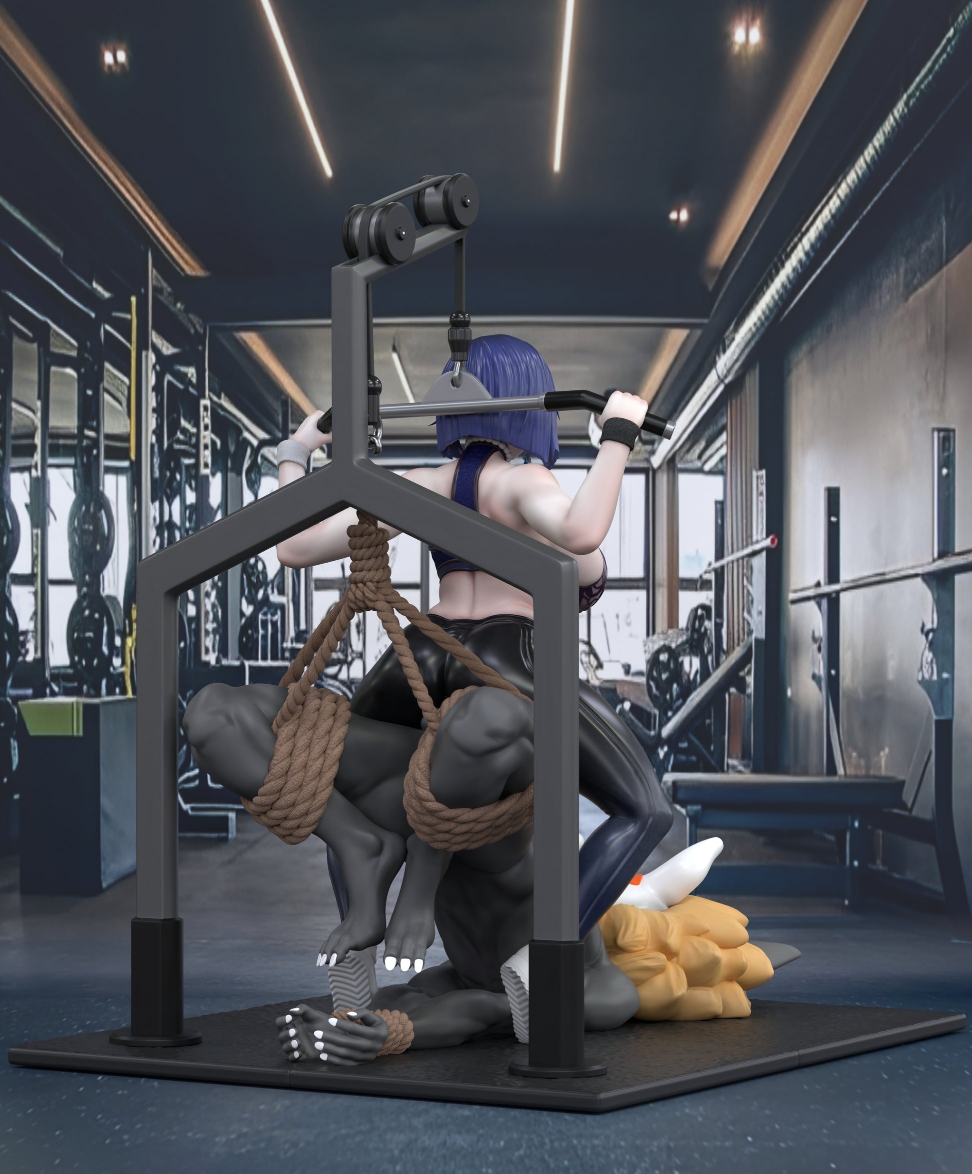 Xing Zhe Studio - Ye Lan at the Gym Adult Version