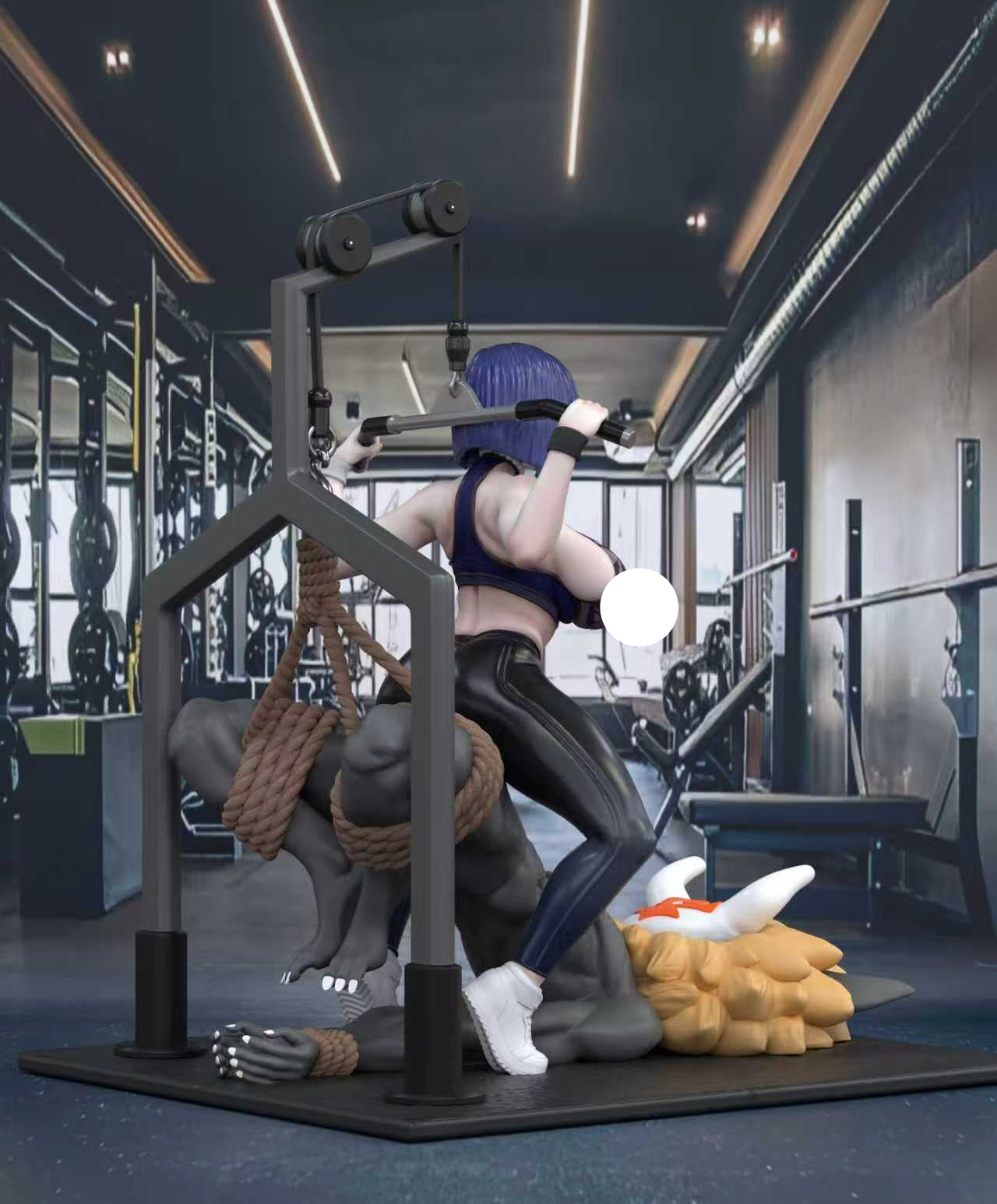 Xing Zhe Studio - Ye Lan at the Gym Adult Version