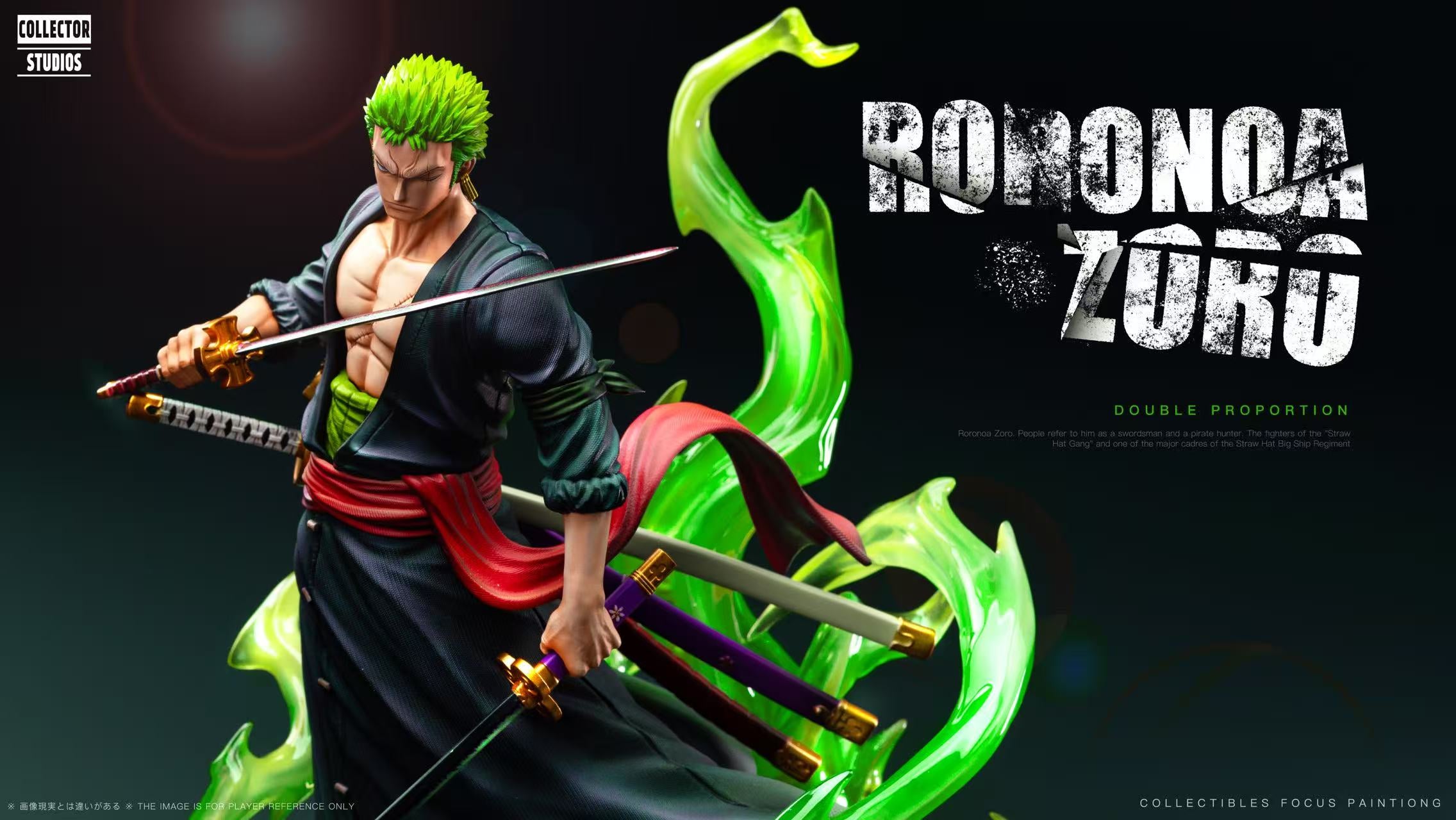 COLLECTOR Studio - Wano Country Onigashima Zoro [2 Variants
