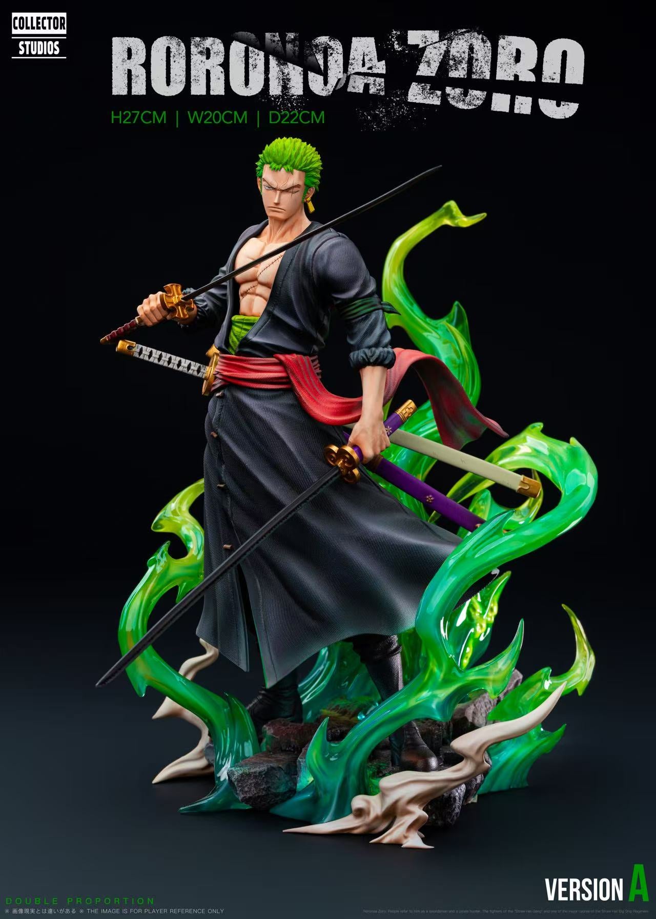 COLLECTOR Studio - Wano Country Onigashima Zoro [2 Variants]