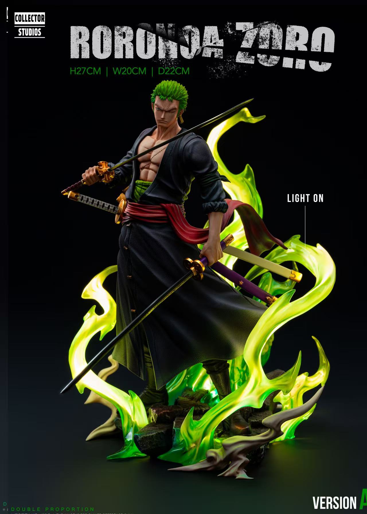 COLLECTOR Studio - Wano Country Onigashima Zoro [2 Variants]
