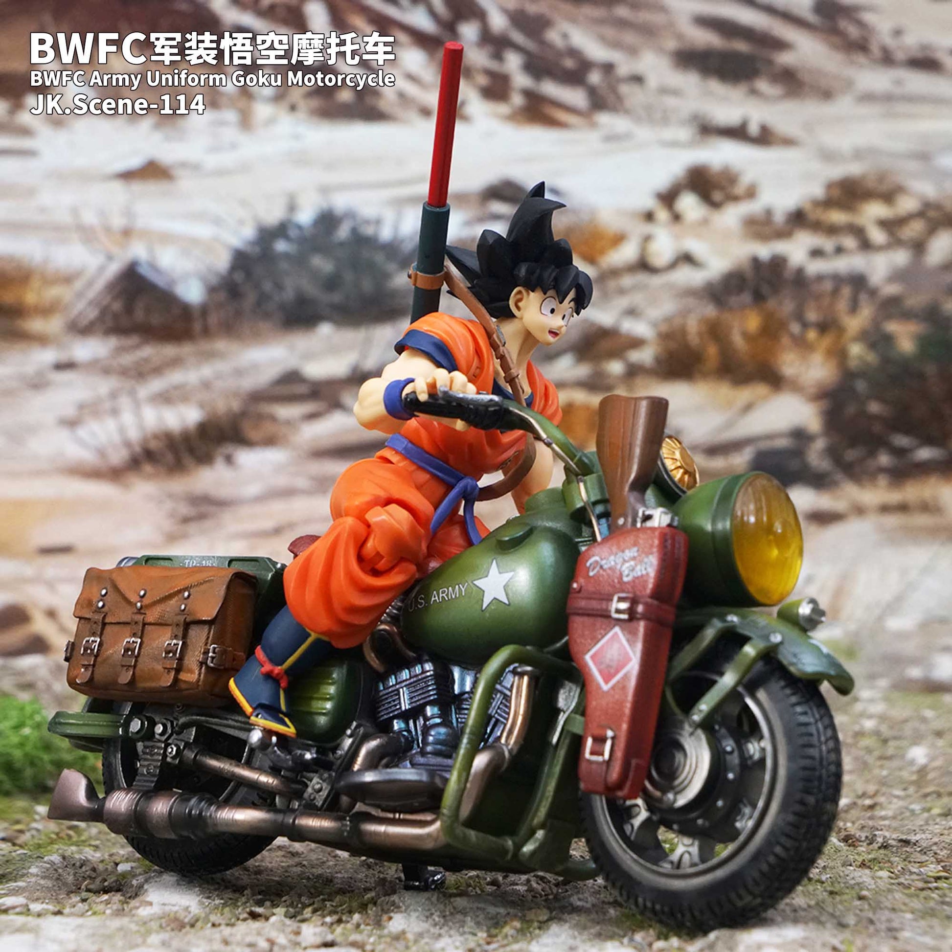 JacksDo Studio - Military Motorcycle