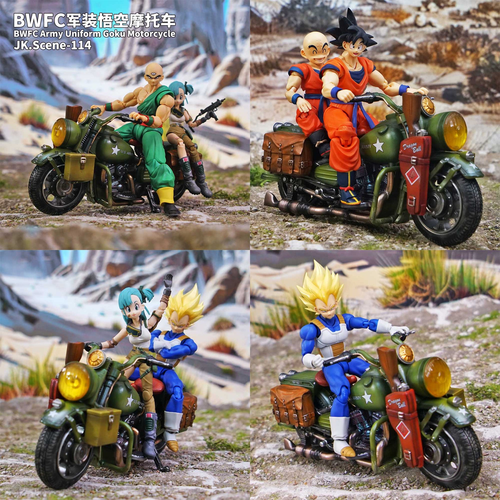JacksDo Studio - Military Motorcycle