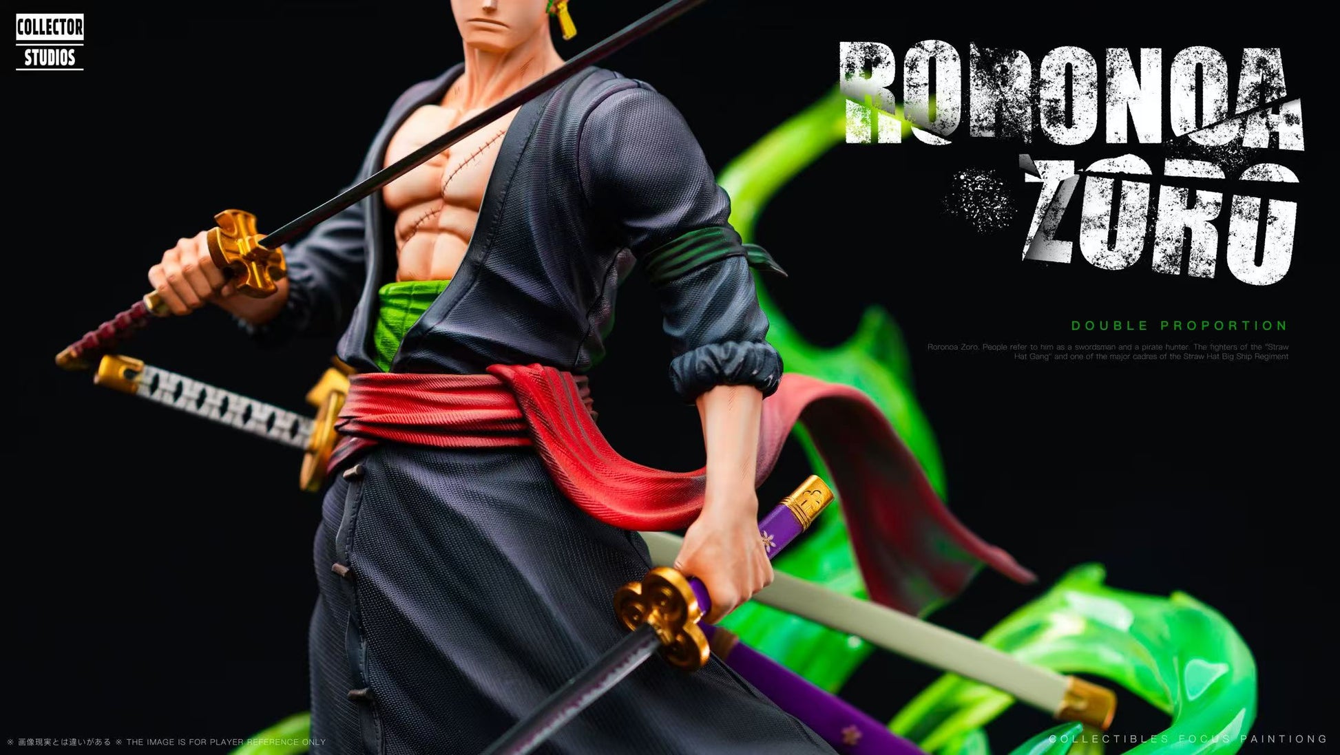 COLLECTOR Studio - Wano Country Onigashima Zoro [2 Variants]