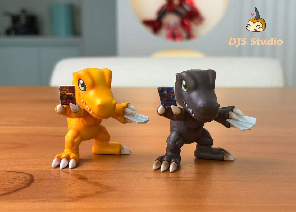 DJS Studio - Agumon the Card Player [2 Variants]