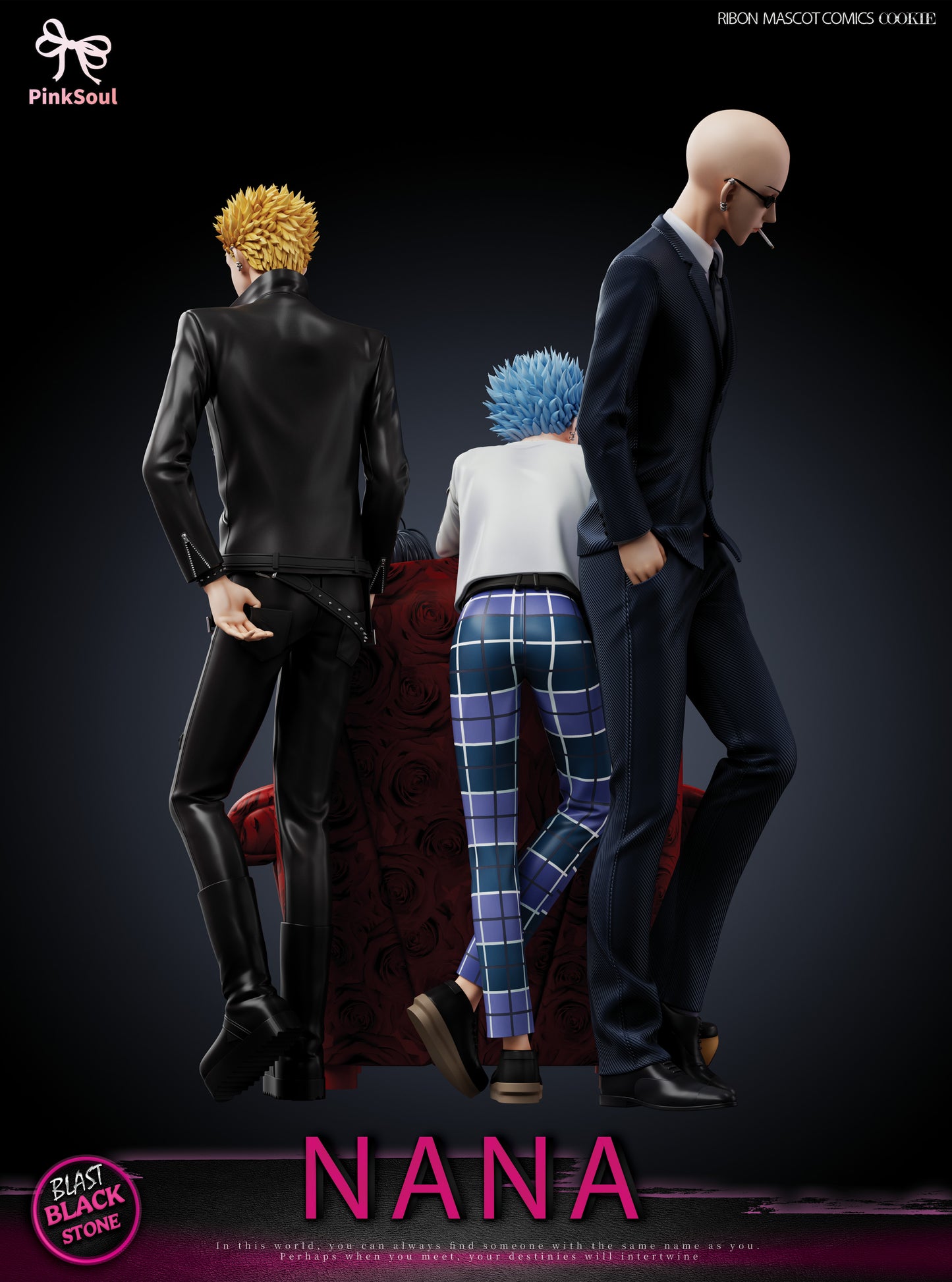 Pinksoul Studio - Nana Osaki X Yasushi Takagi X Nobuo Terashima X Shinichi Okazaki
