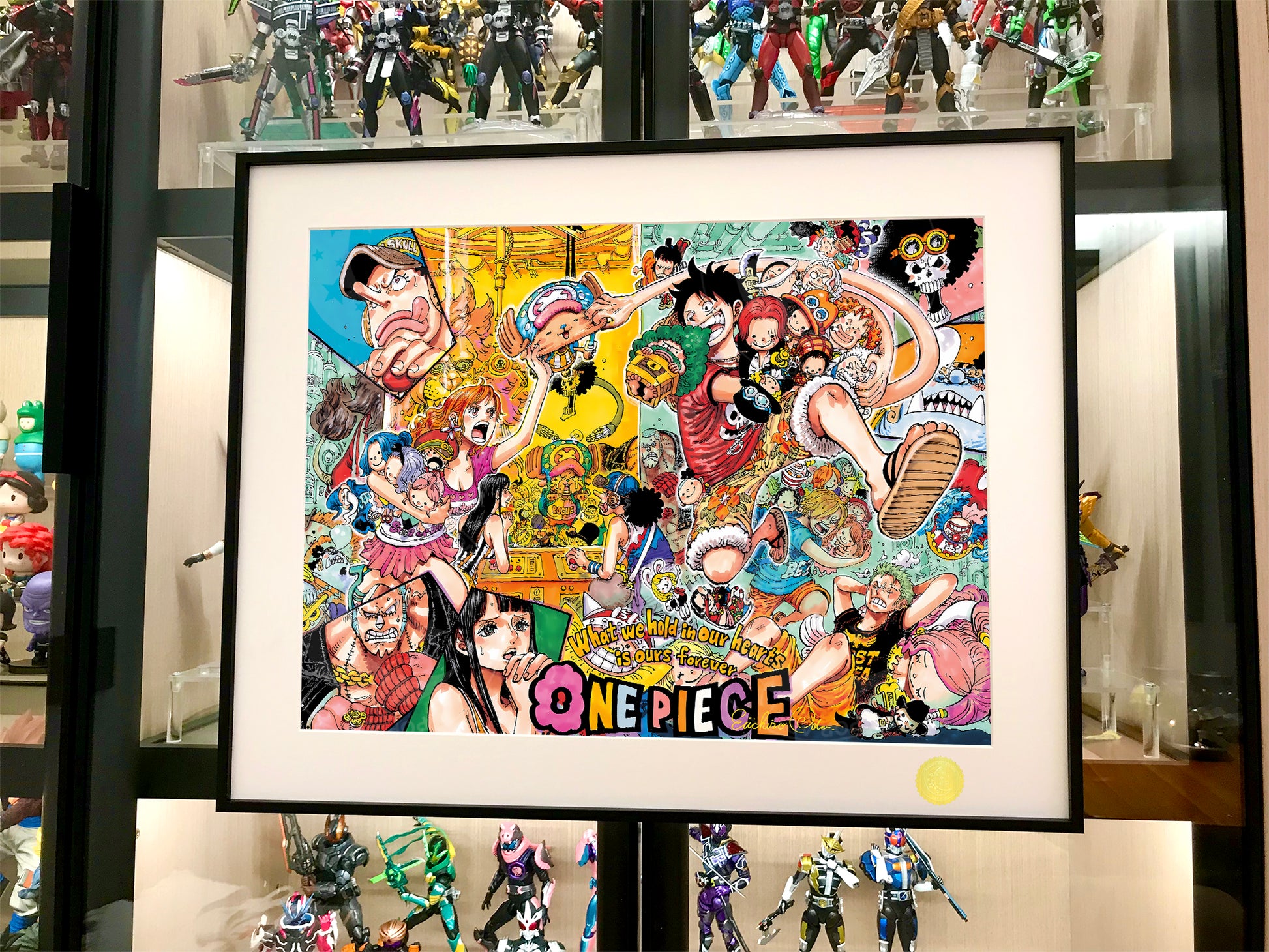 Xing Kong Studio - Straw Hat Crew Claw Machine Poster Frame