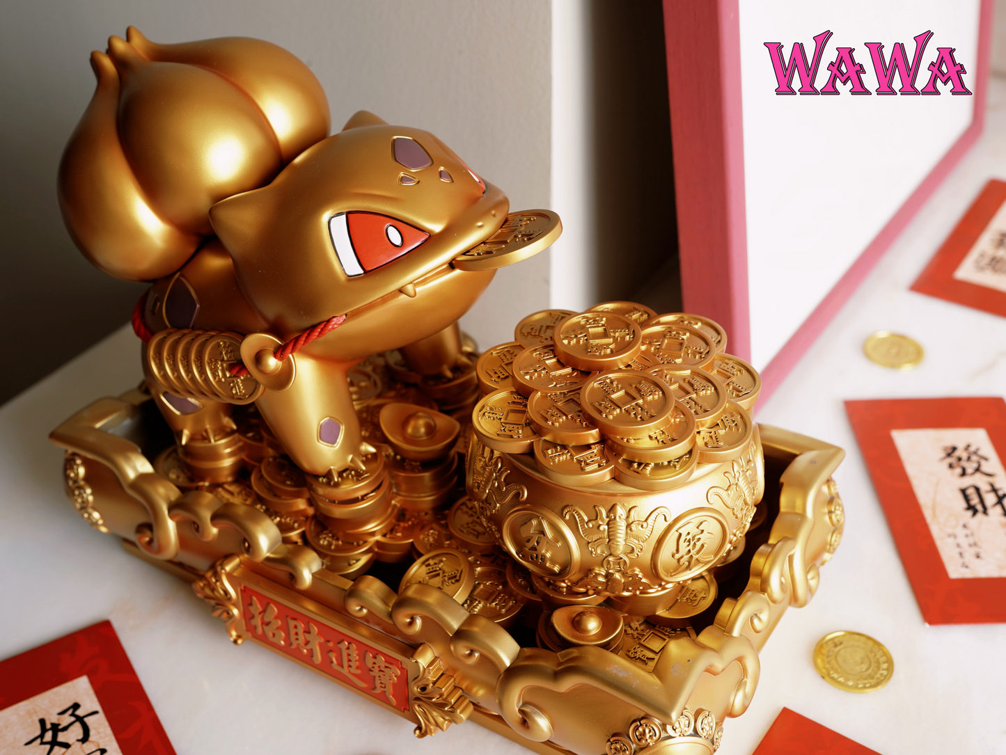 WAWA Studio - Fortune-Attracting Golden Toad Bulbasaur [2 Variants]