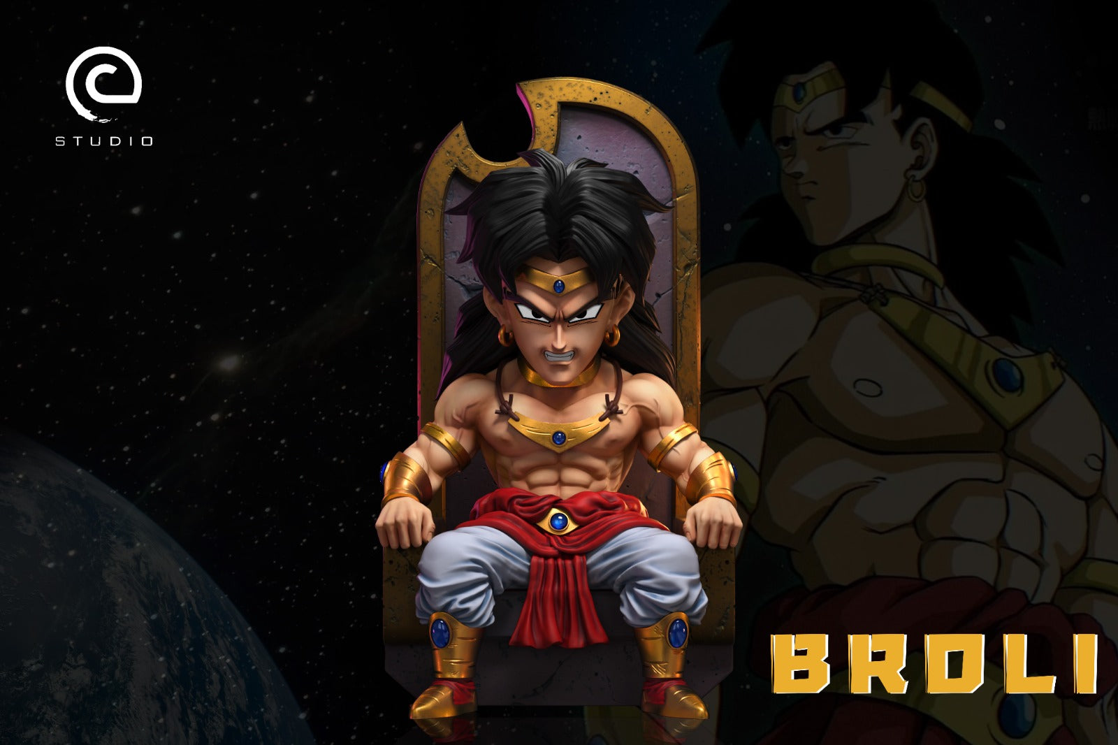 C Studio - Black Hair Broli