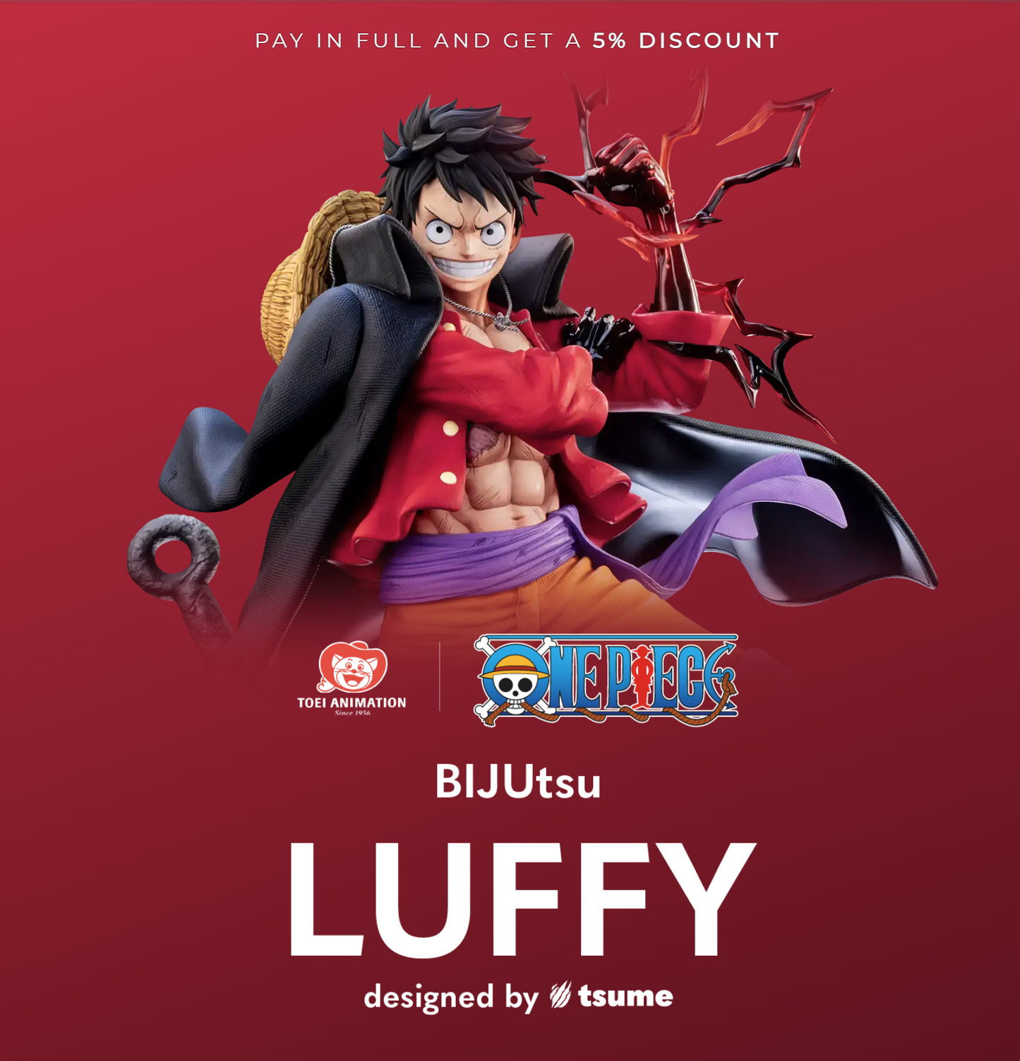 Tsume Studio - Luffy Bijutsu [Licensed]