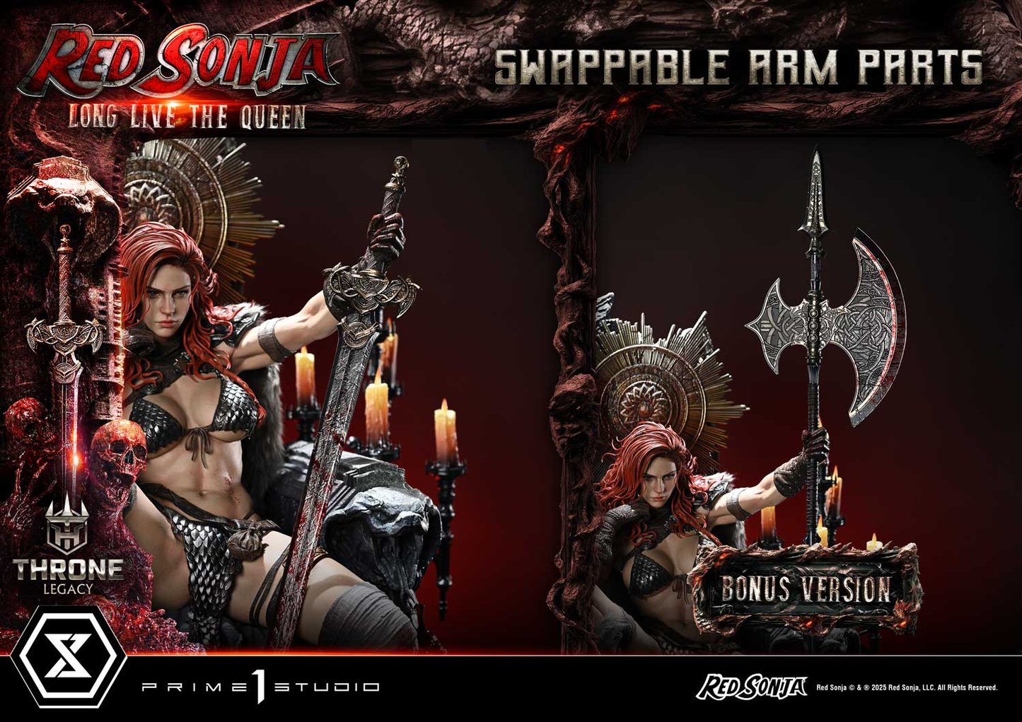Prime 1 Studio - Red Sonja TLCRS-01 / TLCRS-01S [Licensed] [2 Variants]