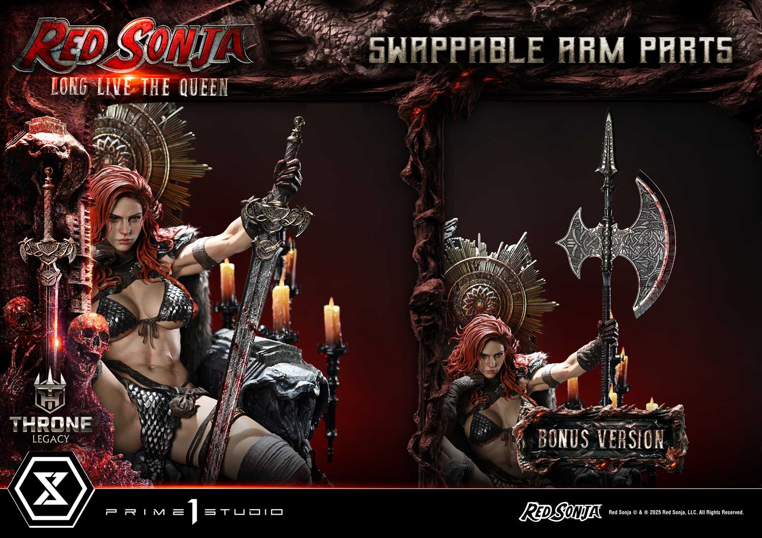 Prime 1 Studio - Red Sonja TLCRS-01 / TLCRS-01S [Licensed] [2 Variants]