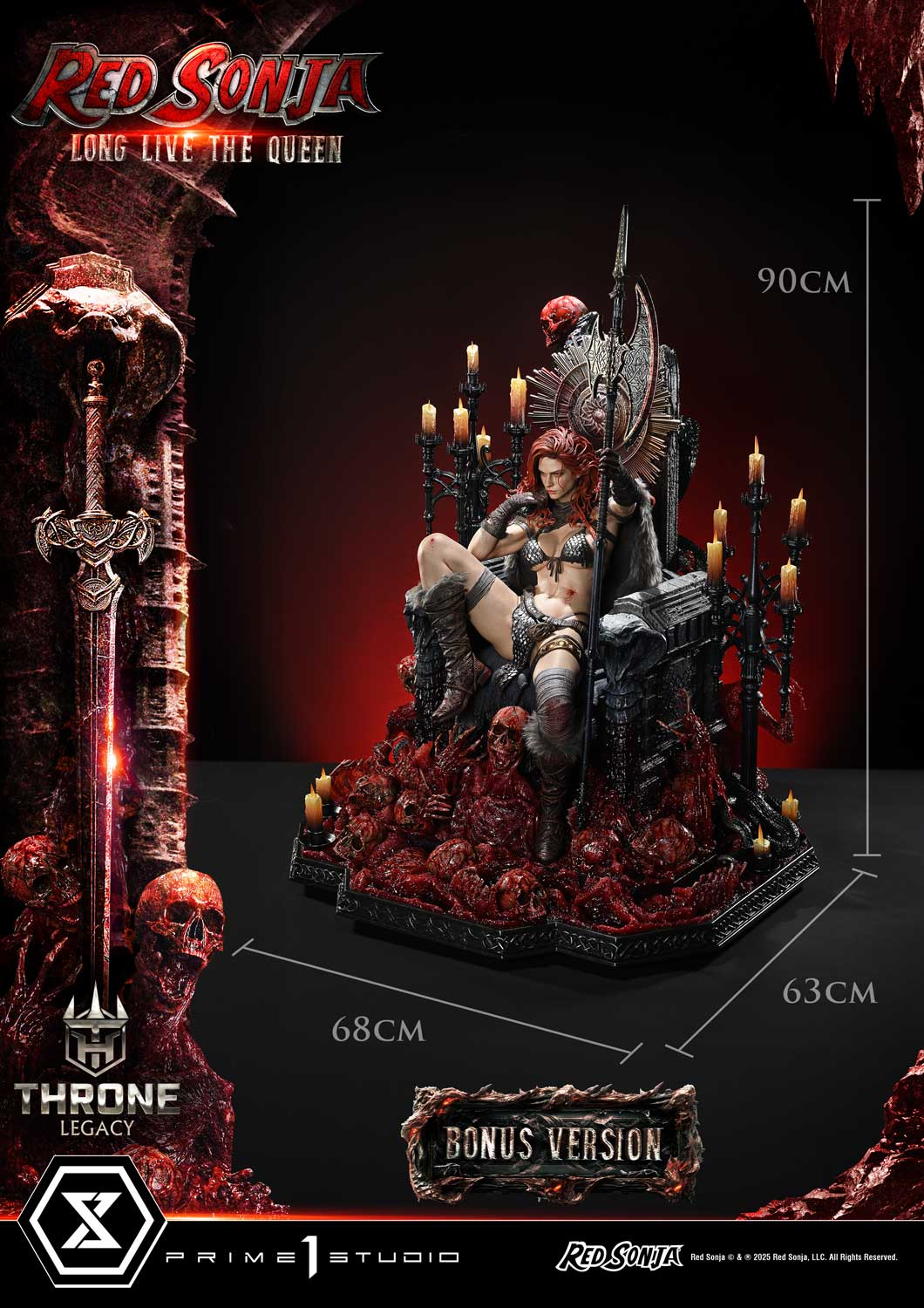 Prime 1 Studio - Red Sonja TLCRS-01 / TLCRS-01S [Licensed] [2 Variants]